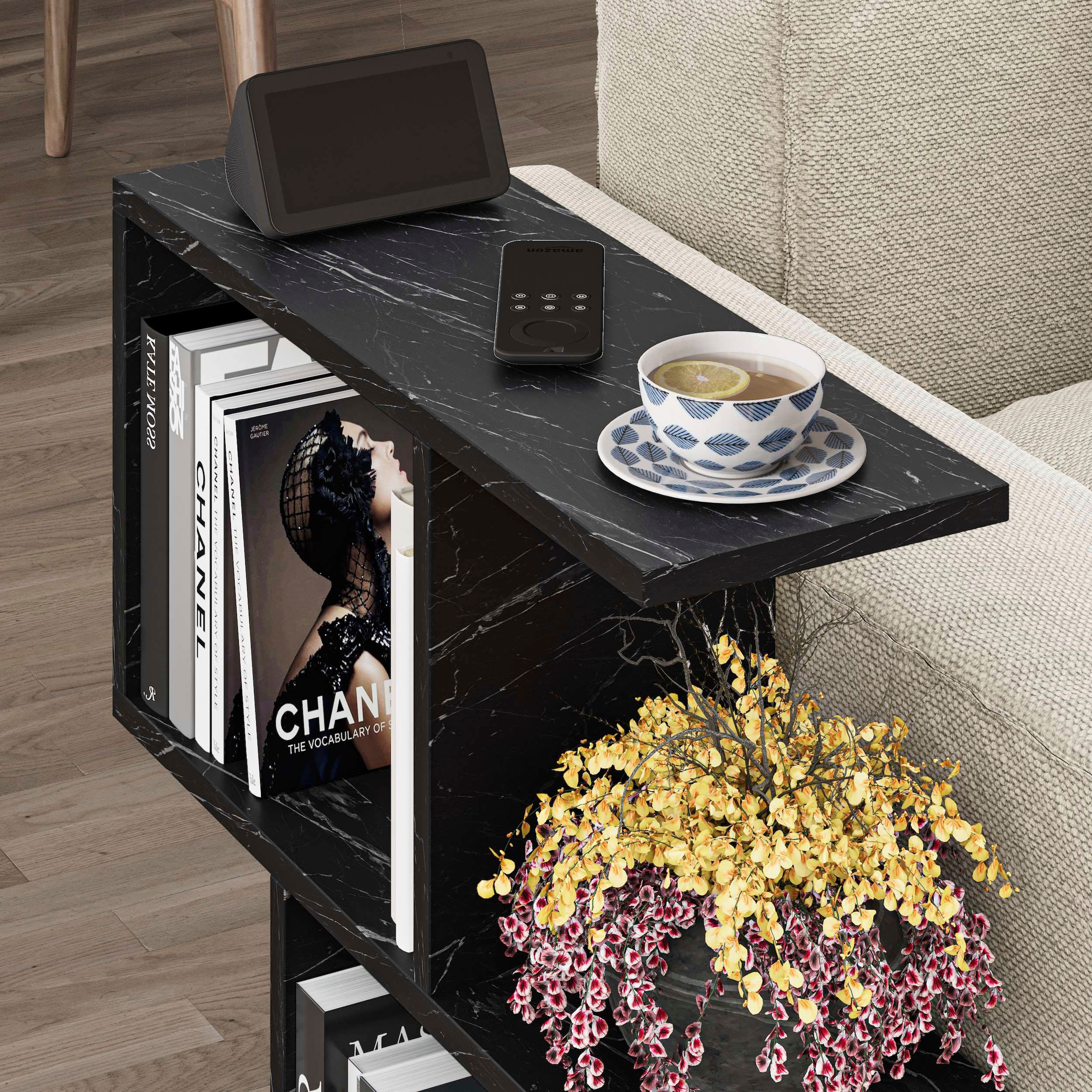 Decortie Beistelltisch »HOMEMANIA BEISTELLTISCH«, (Packung, 1 St.), Leichte Montage, Lagerung, Platzsparend