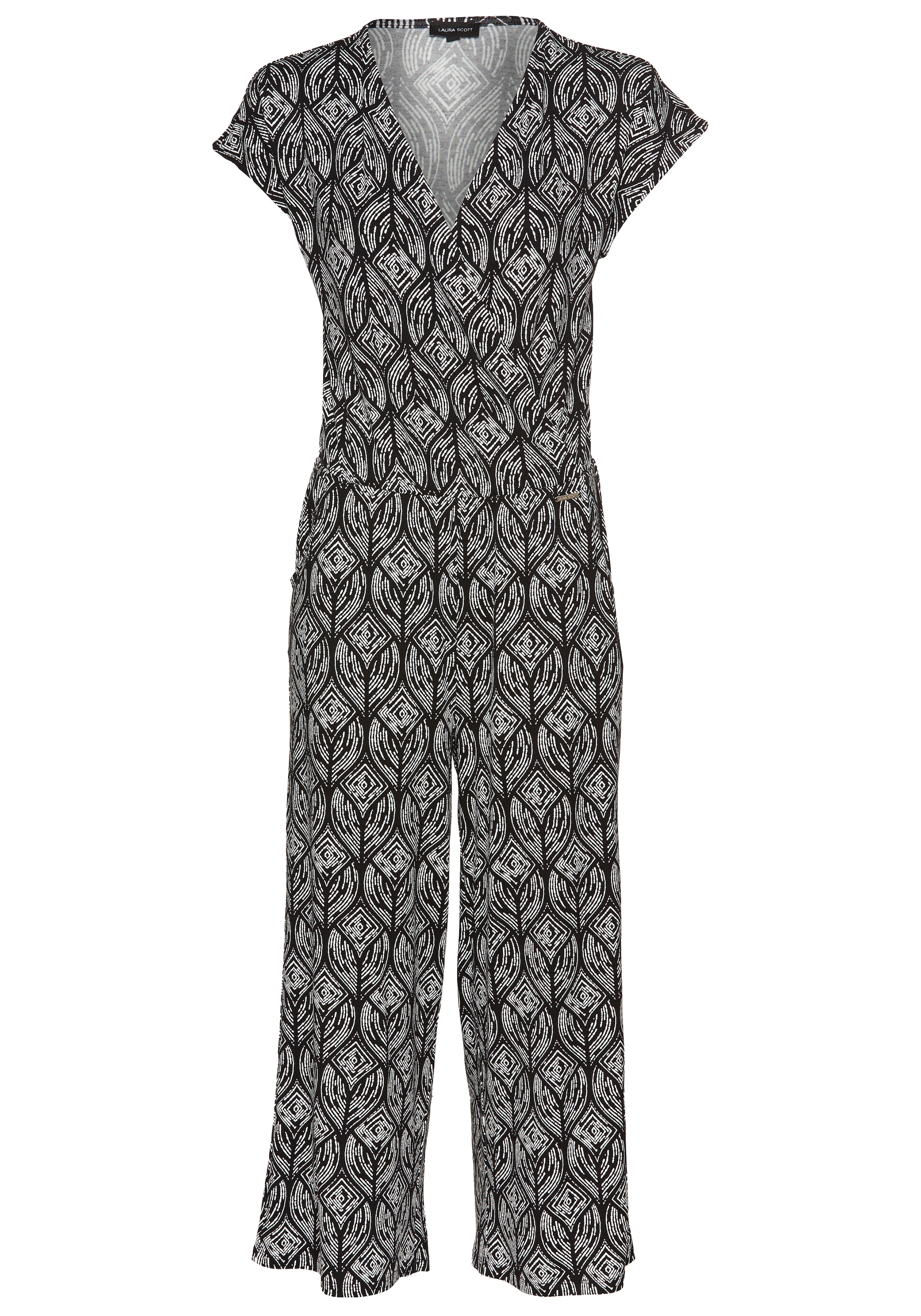 Laura Scott Jumpsuit, mit geometrischem Muster - NEUE KOLLEKTION