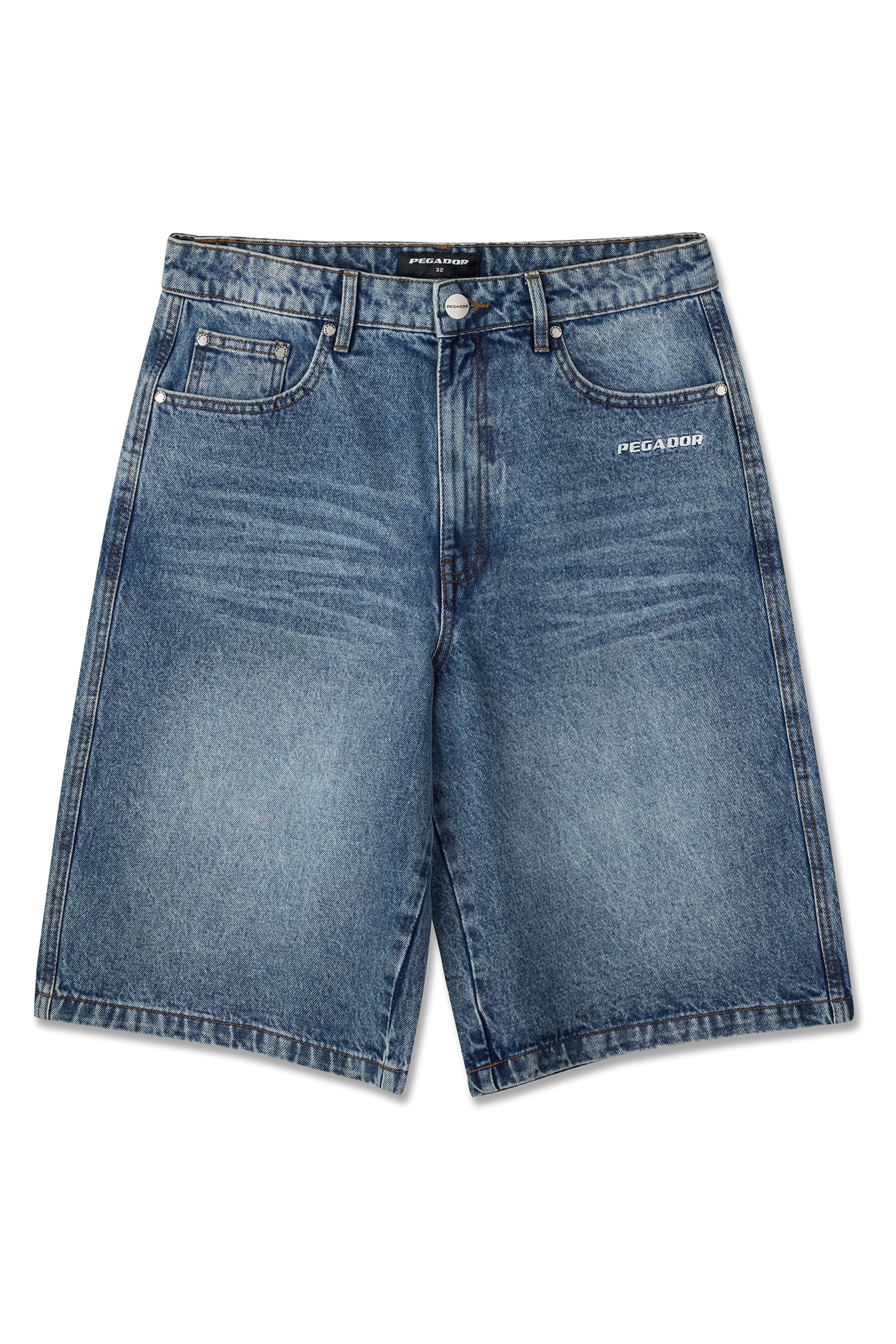 PEGADOR Jeansshorts »Kolar Jorts« Baumwolle, regular fit