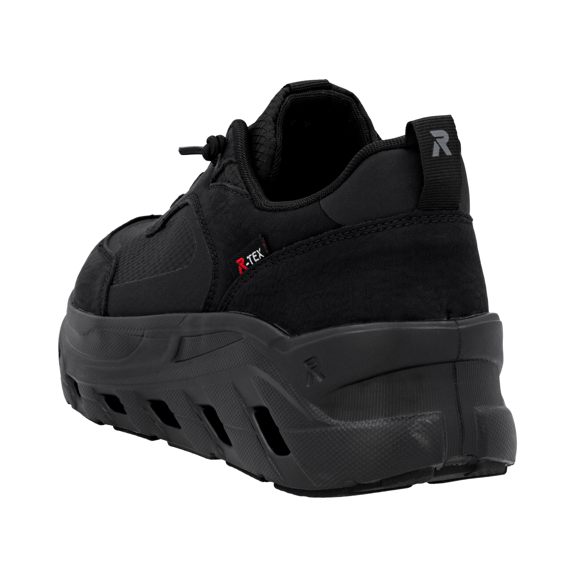 RIEKER Sport Slip-On Sneaker, Schlupfschuh, Halbschuh, Freizeitschuh mit trendy Plateausohle