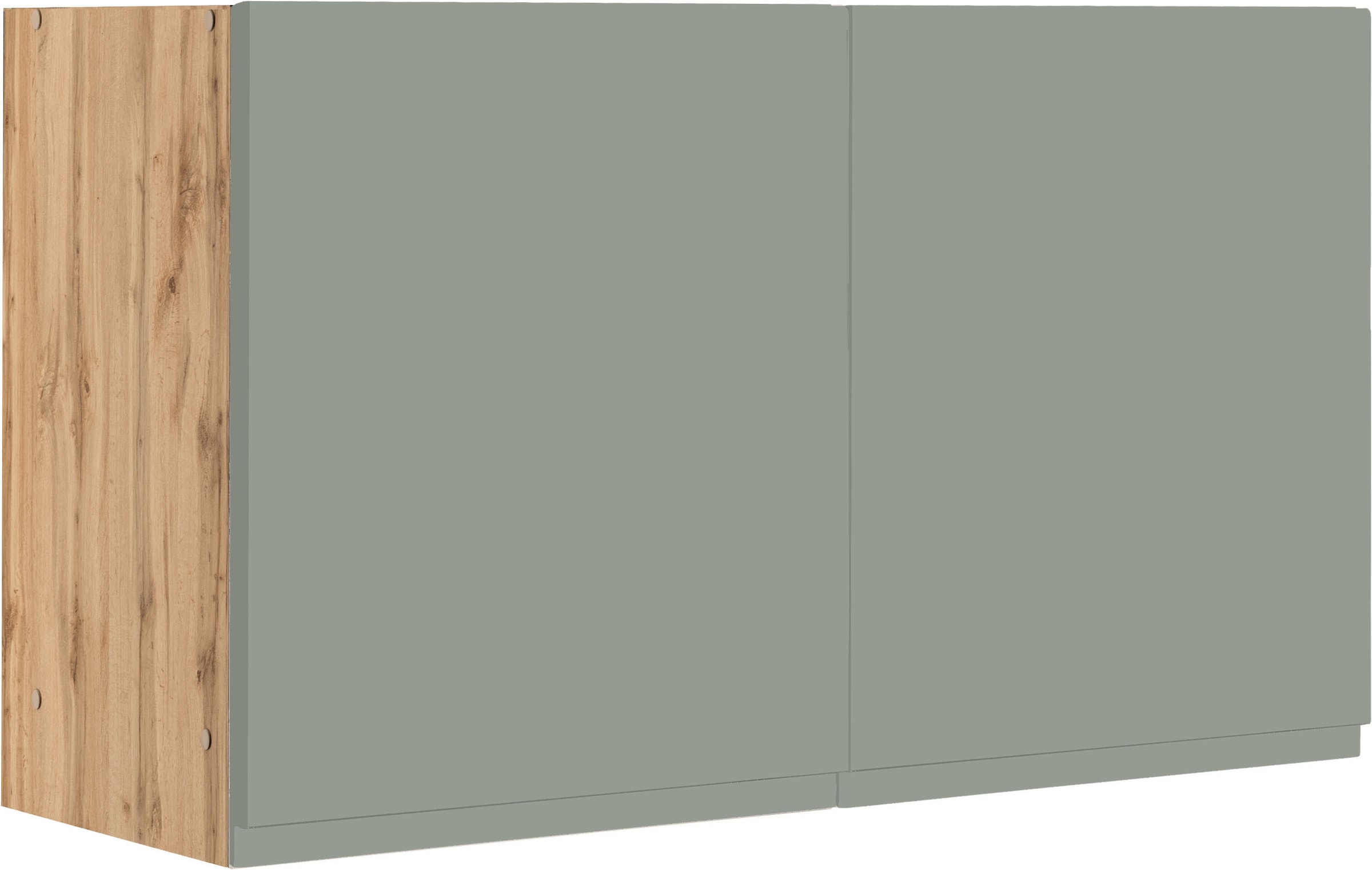 KOCHSTATION Hängeschrank »KS-Virginia,neu in verbesserter Ausführung« Stauraum, Softclose,  Breite 100 cm, 2 Türen, gedämpfte Scharniere