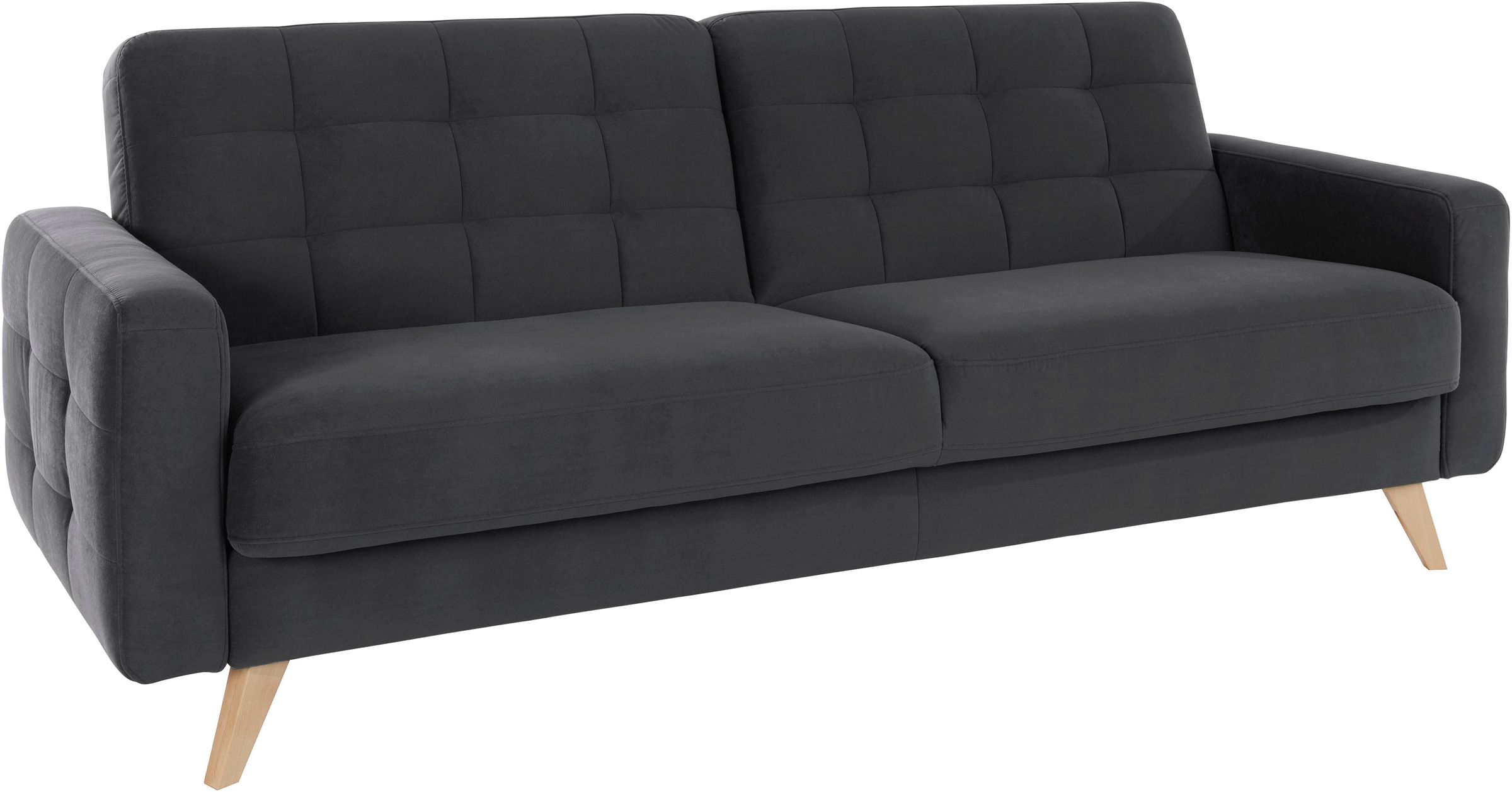exxpo - sofa fashion 3-Sitzer »Nappa, kompakt, bequem, zeitloses Design, Br günstig online kaufen