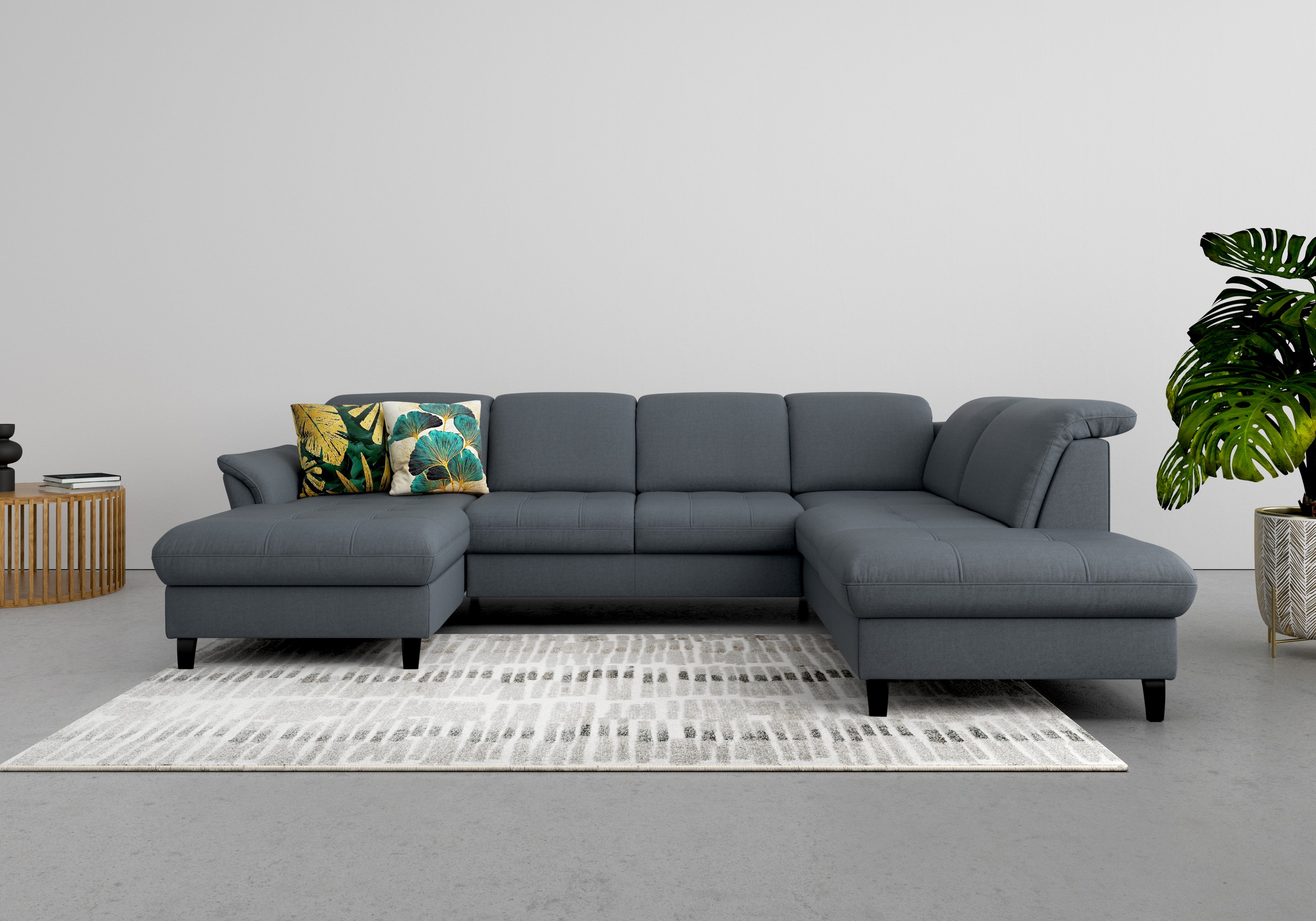 sit&more "Maggiore U-Form" wahlweise mit Kopfteilverstellung, Bettfunktion günstig online kaufen