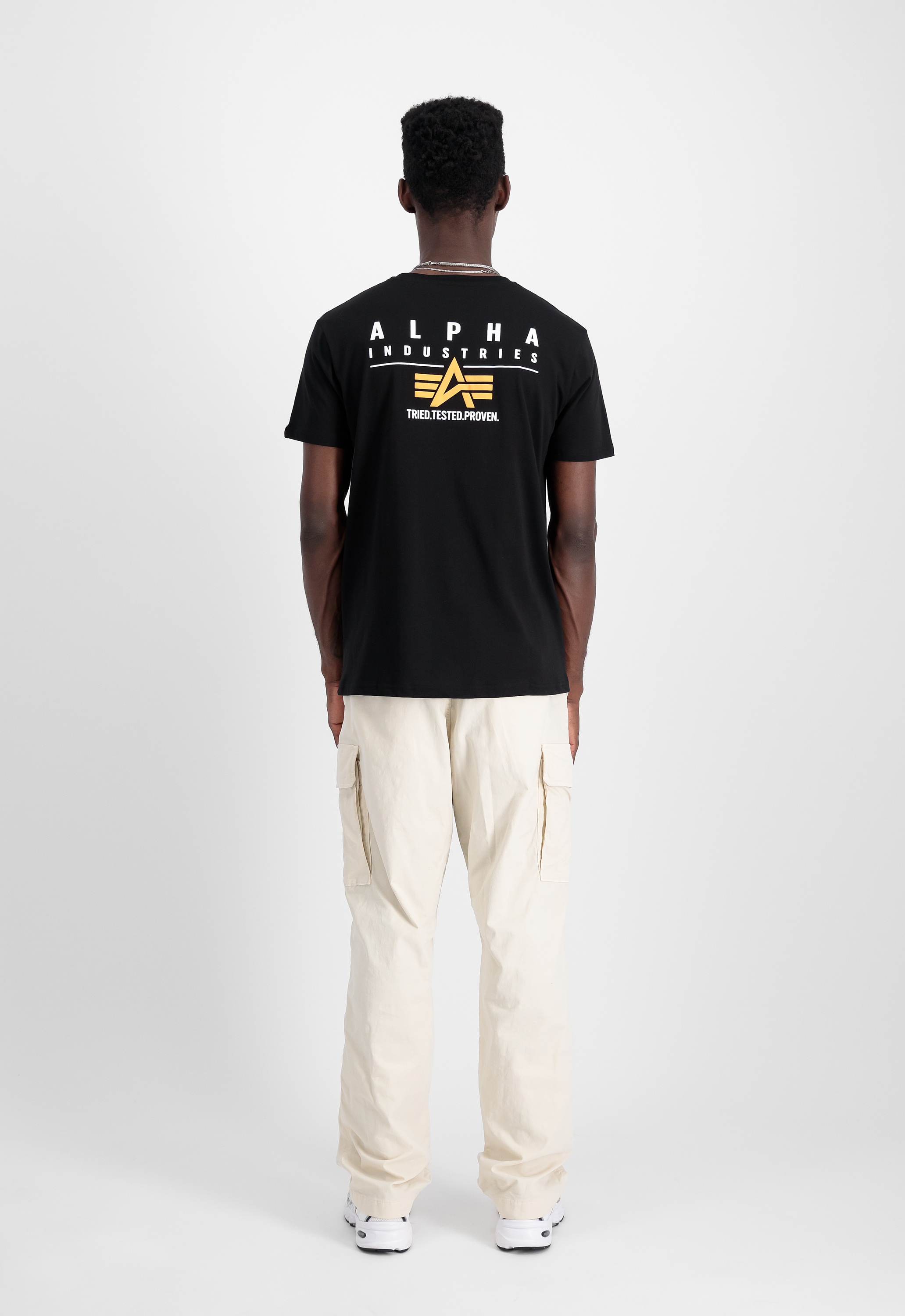 Alpha Industries T-Shirt »Alpha Industries Men - T-Shirts Puff Print Logo BP T«