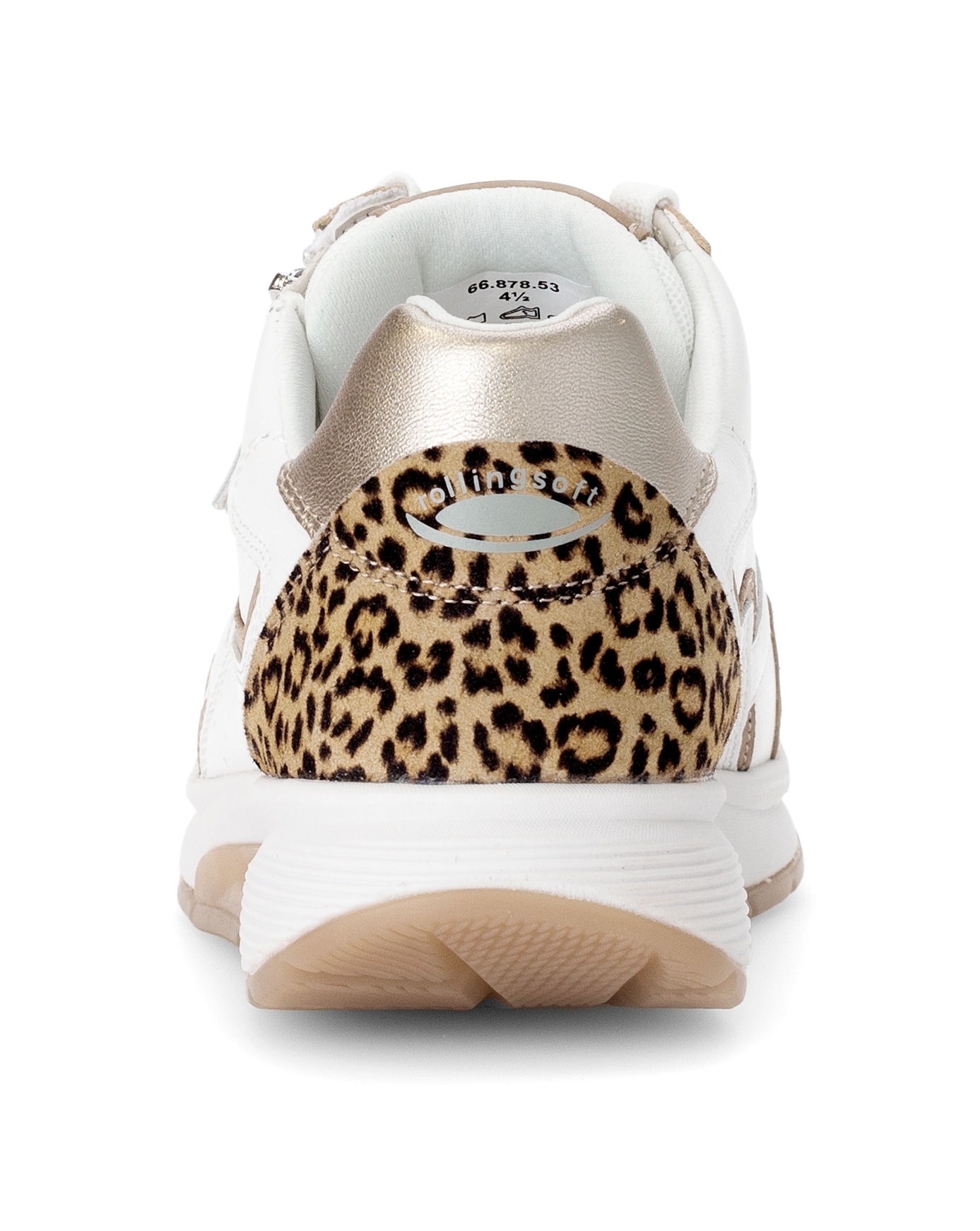 rollingsoft Keilsneaker  , Freizeitschuh, Halbschuh, Schnürschuh mit Kontrastbesätzen