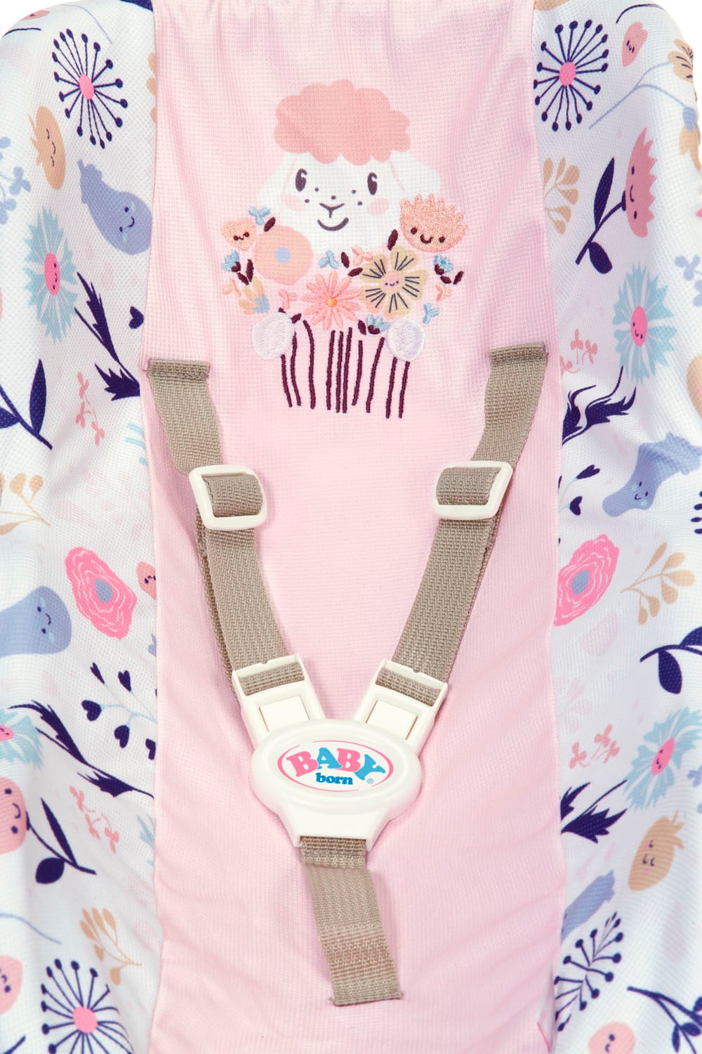 Baby Born Puppen Autositz »Babyschale Blumen«