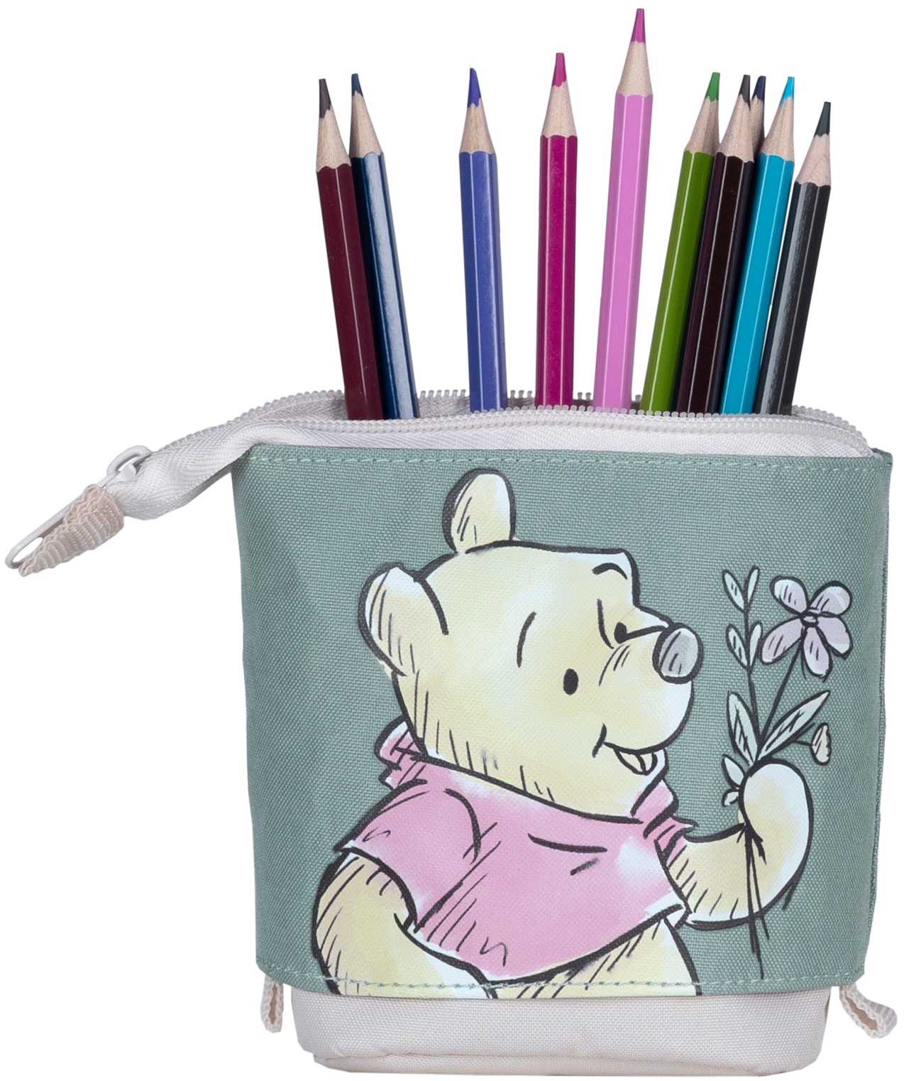 UNDERCOVER Kinderrucksack »Winnie Pooh« inkluisve Notizbuch A5 und Mäppchen