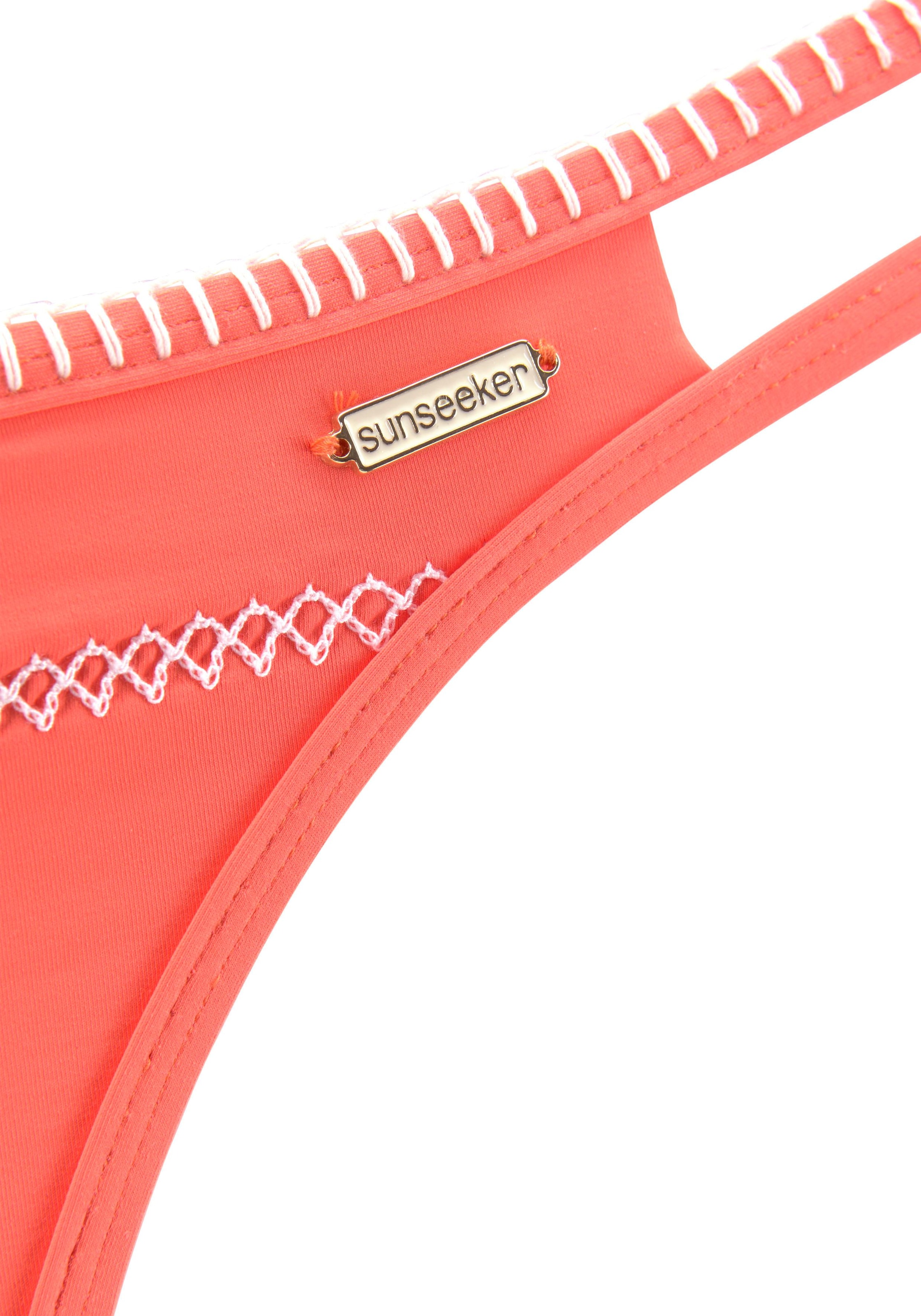 4. Bild von Sunseeker Bikini-Hose »Dainty«, in knapper Brasilien-Form und mit Häkelkante