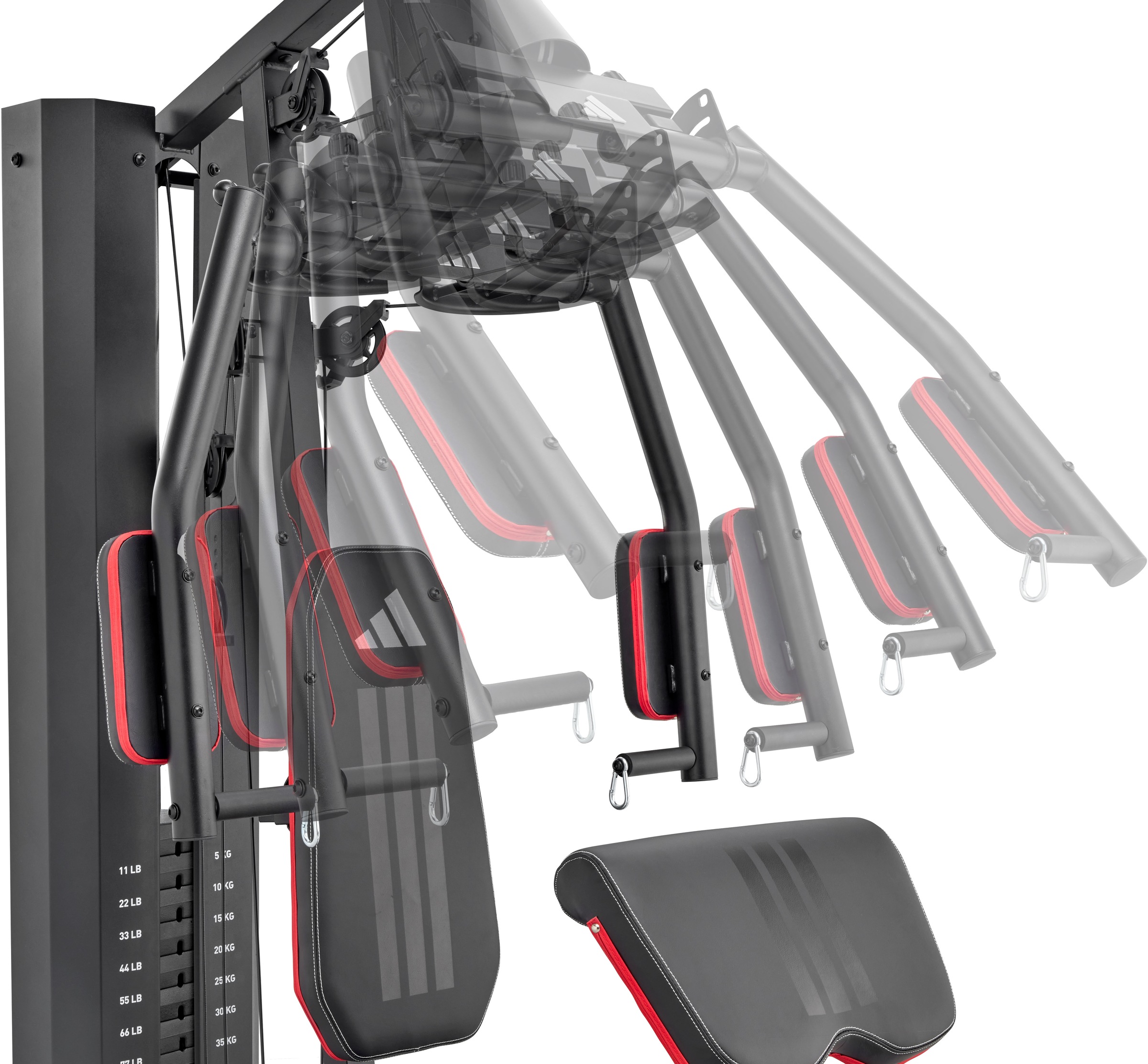 adidas Performance Kraftstation »Home Gym« 14 Gewichtsblöcke