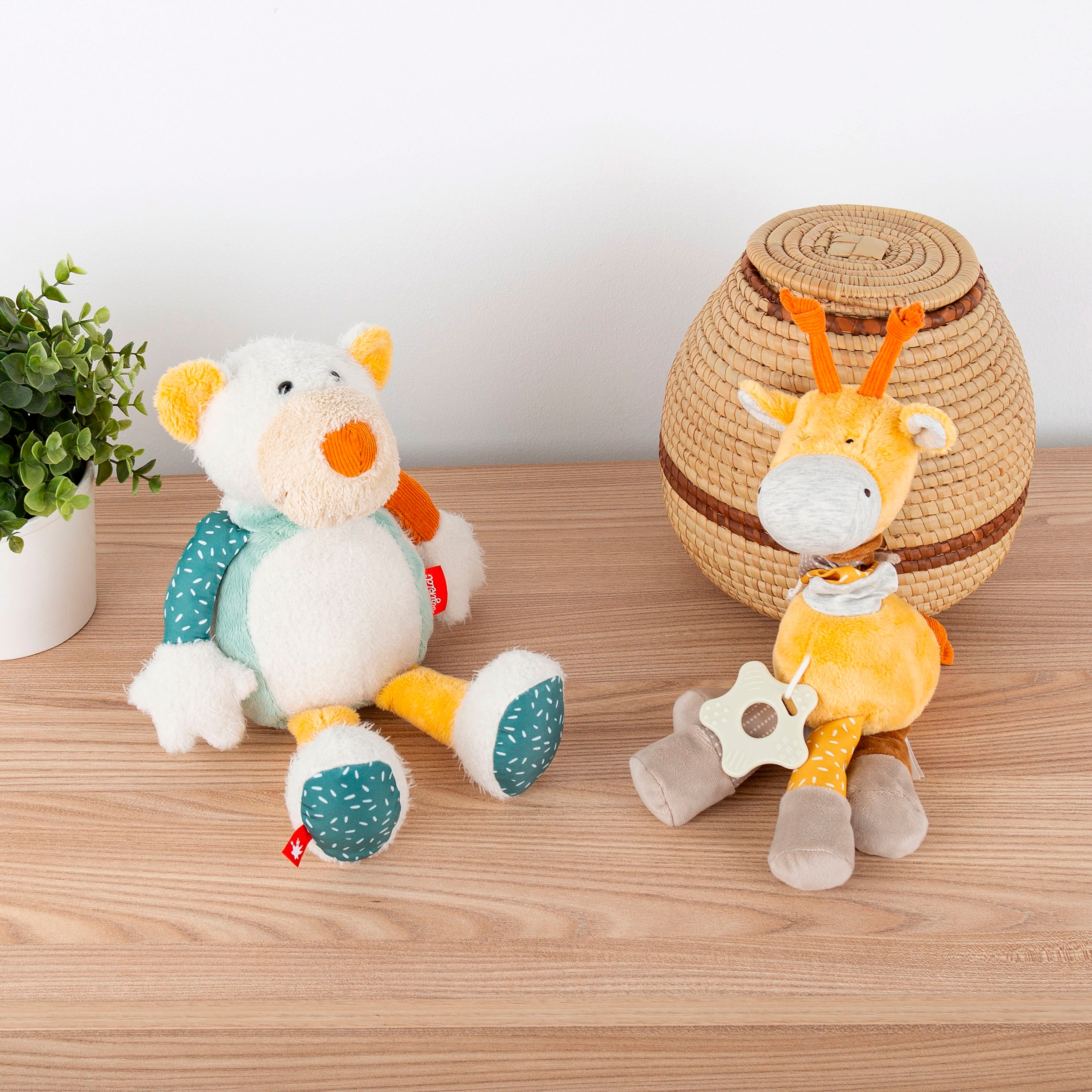Sigikid Greifspielzeug »PlayQ, Yellow, Aktiv-Giraffe«
