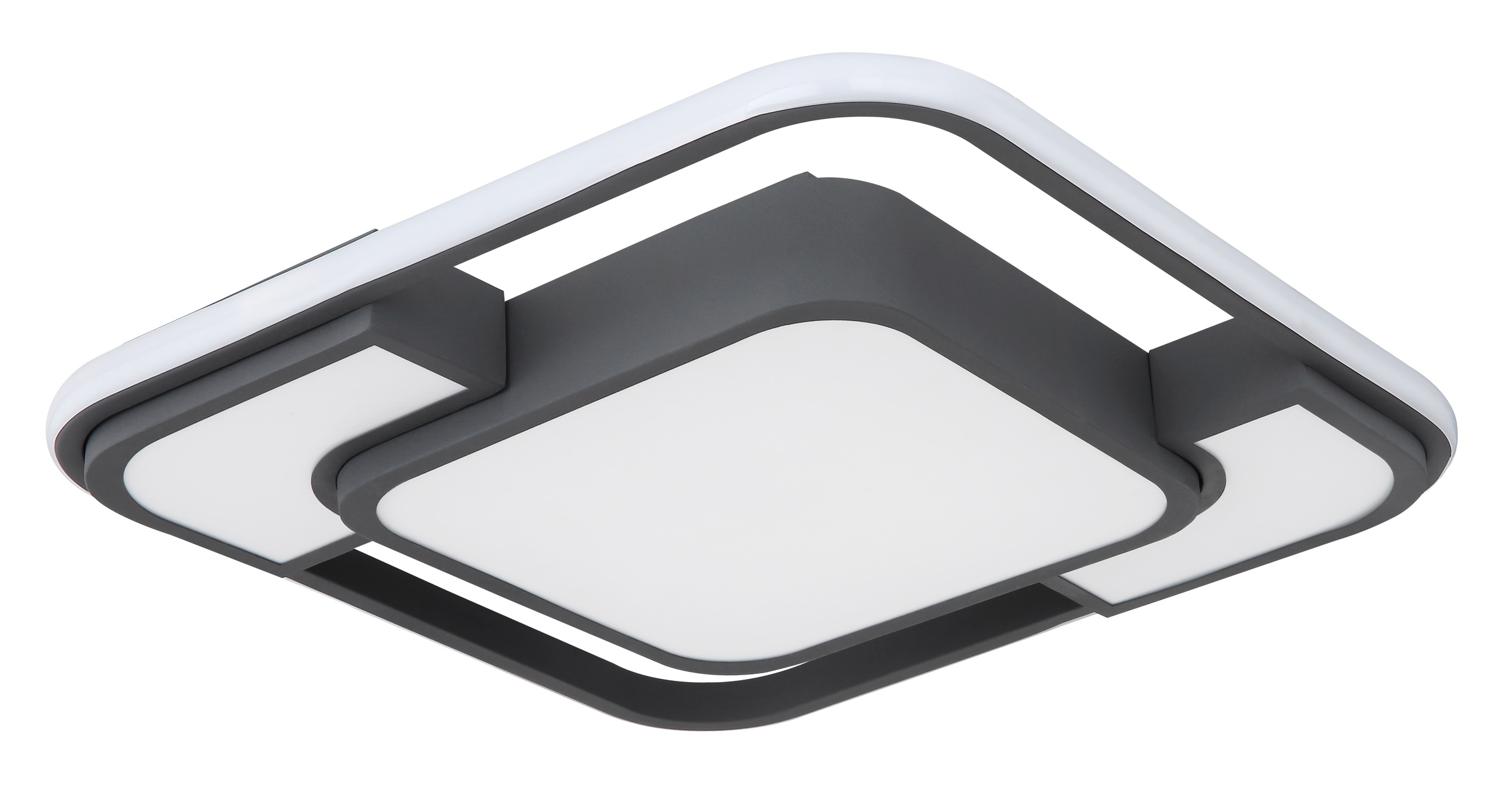 GLOBO LIGHTING LED Deckenleuchte »NIRRA« LED-Modul Warmweiß Deckenlampe/Wohnzimmer/Schlafzimmer/modern