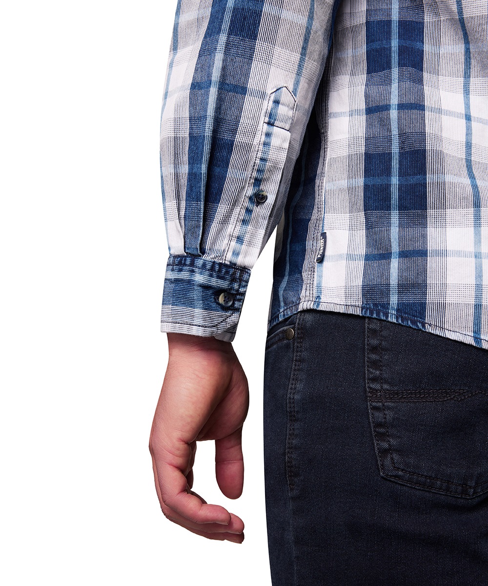 Pioneer Authentic Jeans Langarmhemd mit Karomuster