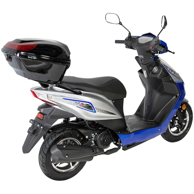 GT UNION Motorroller »Sonic X 50-45«, 50 cm³, 45 km/h, Euro 5, 3 PS,  (Komplett-Set, 2 tlg., mit Topcase), inkl. Topcase bestellen