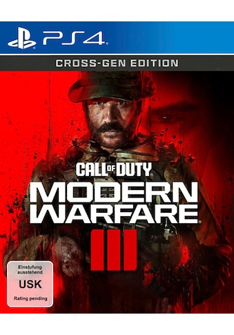 Spielesoftware »Call of Duty: Modern Warfare III«, PlayStation 4