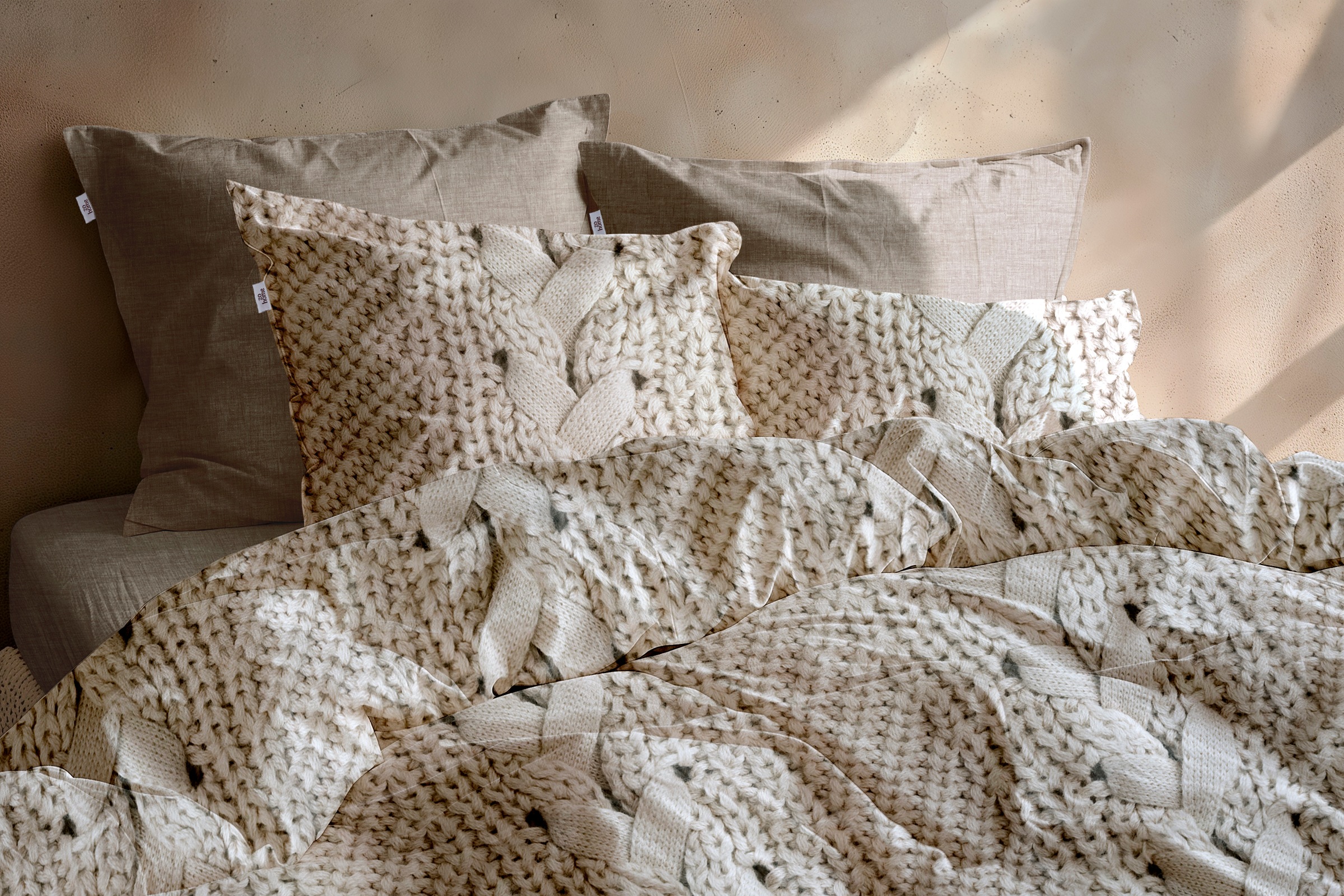 ZO HOME Bettwäsche »Zohome Bettwäsche Baumwolle Mira« 2 Bettwäsche aus 100% Baumwolle, hochwertige Flanell, ab 135x200 cm.