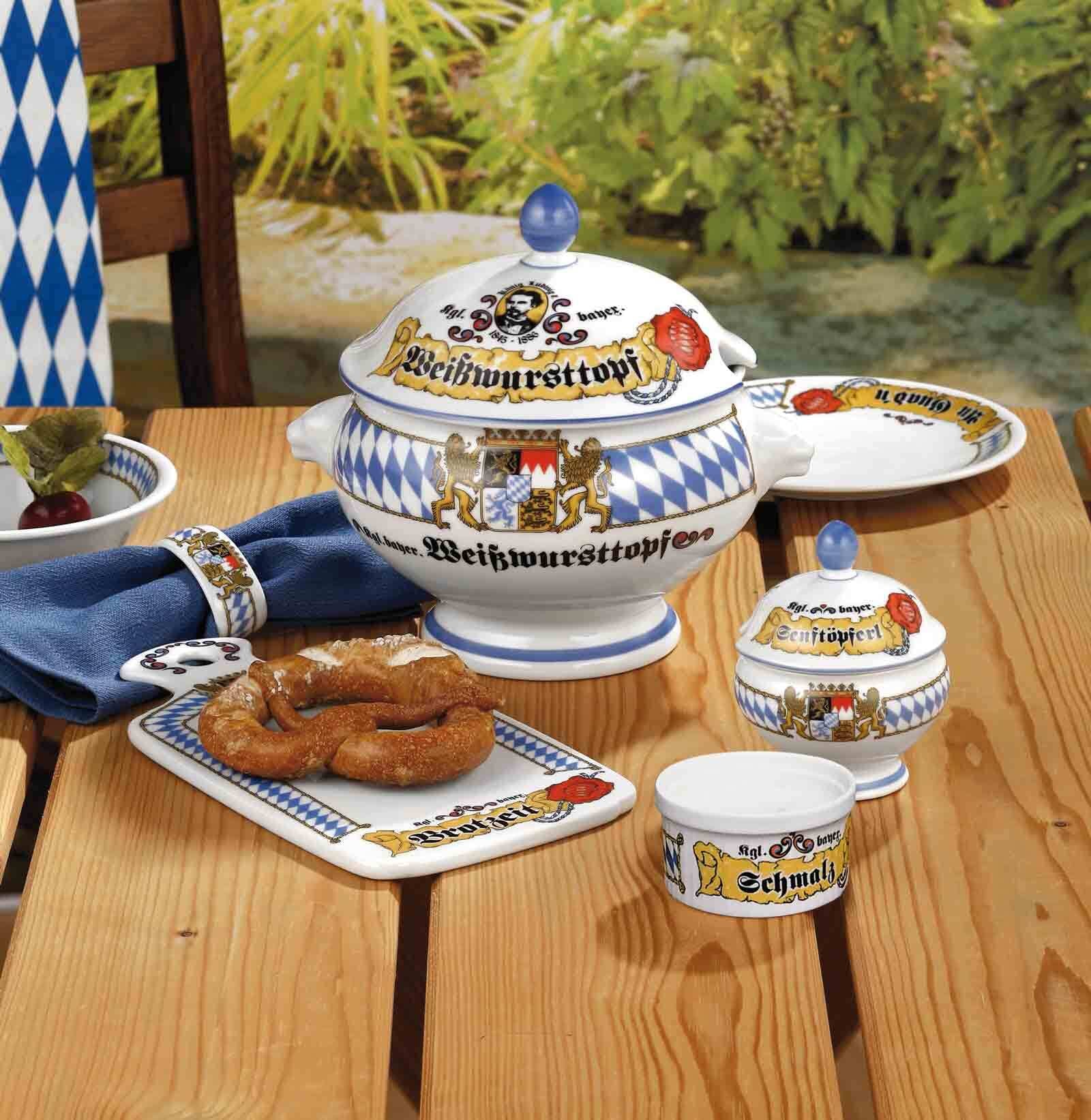 Seltmann Weiden Speiseteller »Speiseteller Compact Bayern ø 27 cm 6er Set bunt«