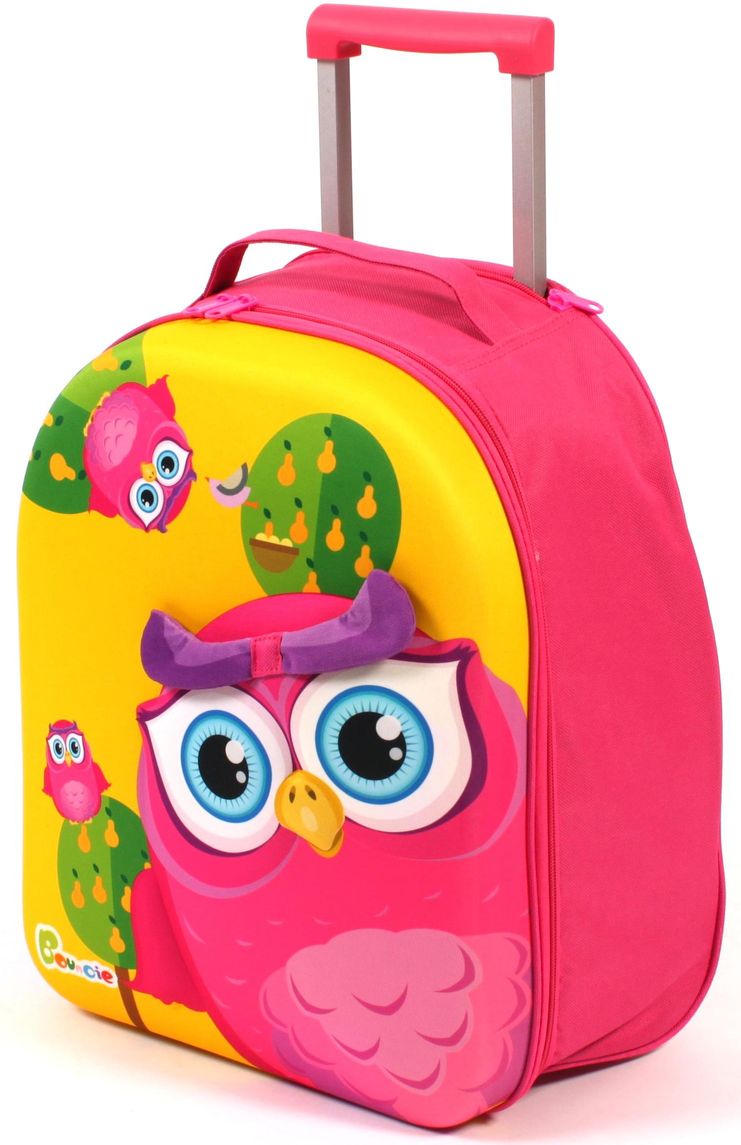 CHIC2000 Kinderkoffer »Bouncie, Eule«, 2 Rollen