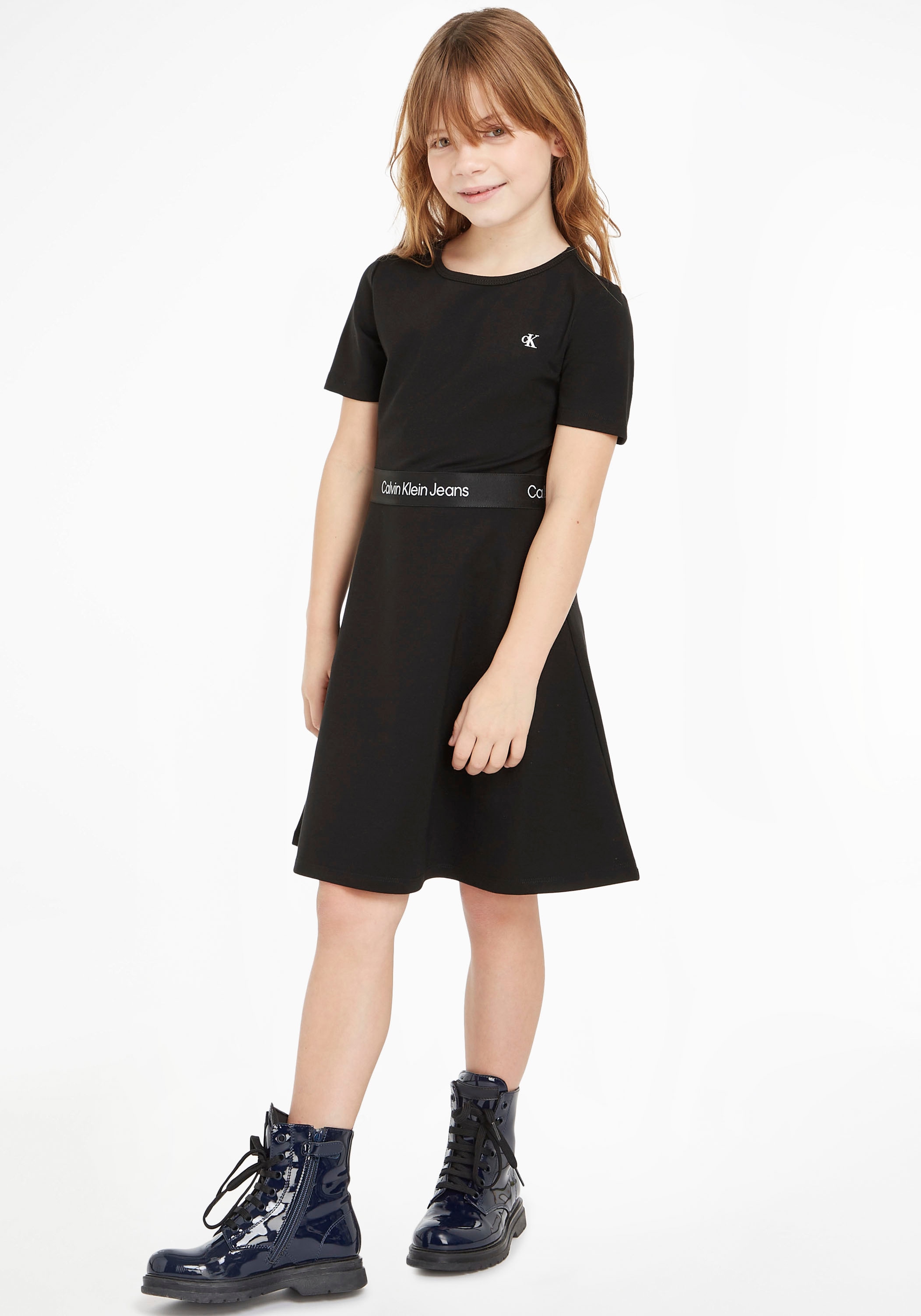 Calvin Klein Jeans Skaterkleid »PUNTO TAPE SS DRESS«