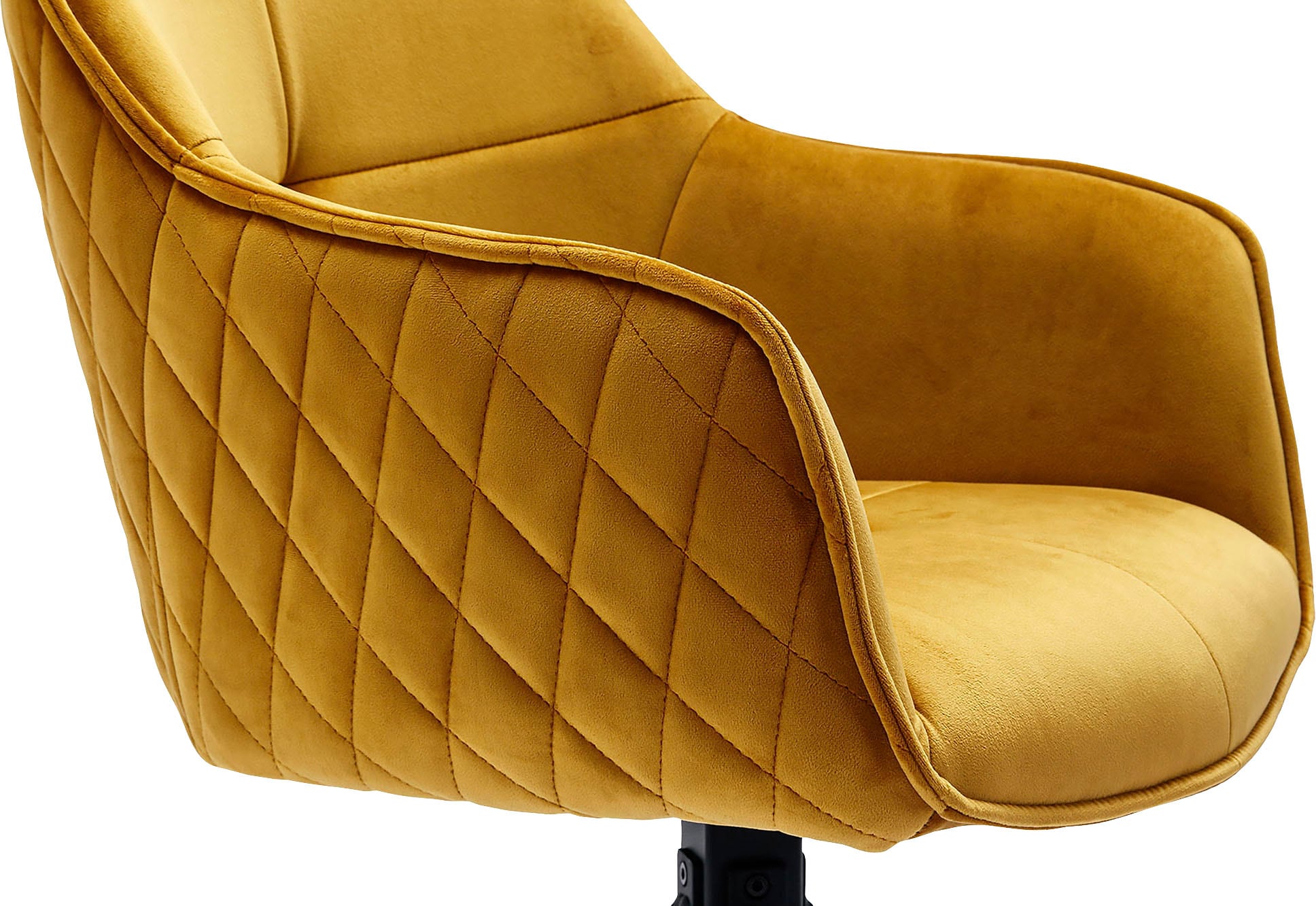 SalesFever Armlehnstuhl, Samtoptik, mit 360° Drehfunktion auf Raten  bestellen | Stühle
