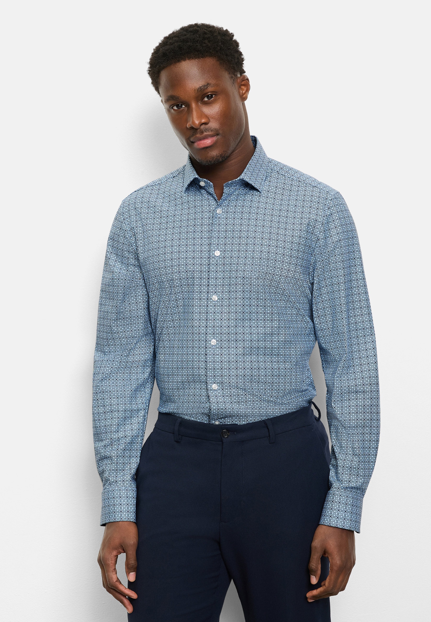 OLYMP Businesshemd »OLYMP Level Five 24/Seven, body fit, Modern Kent«