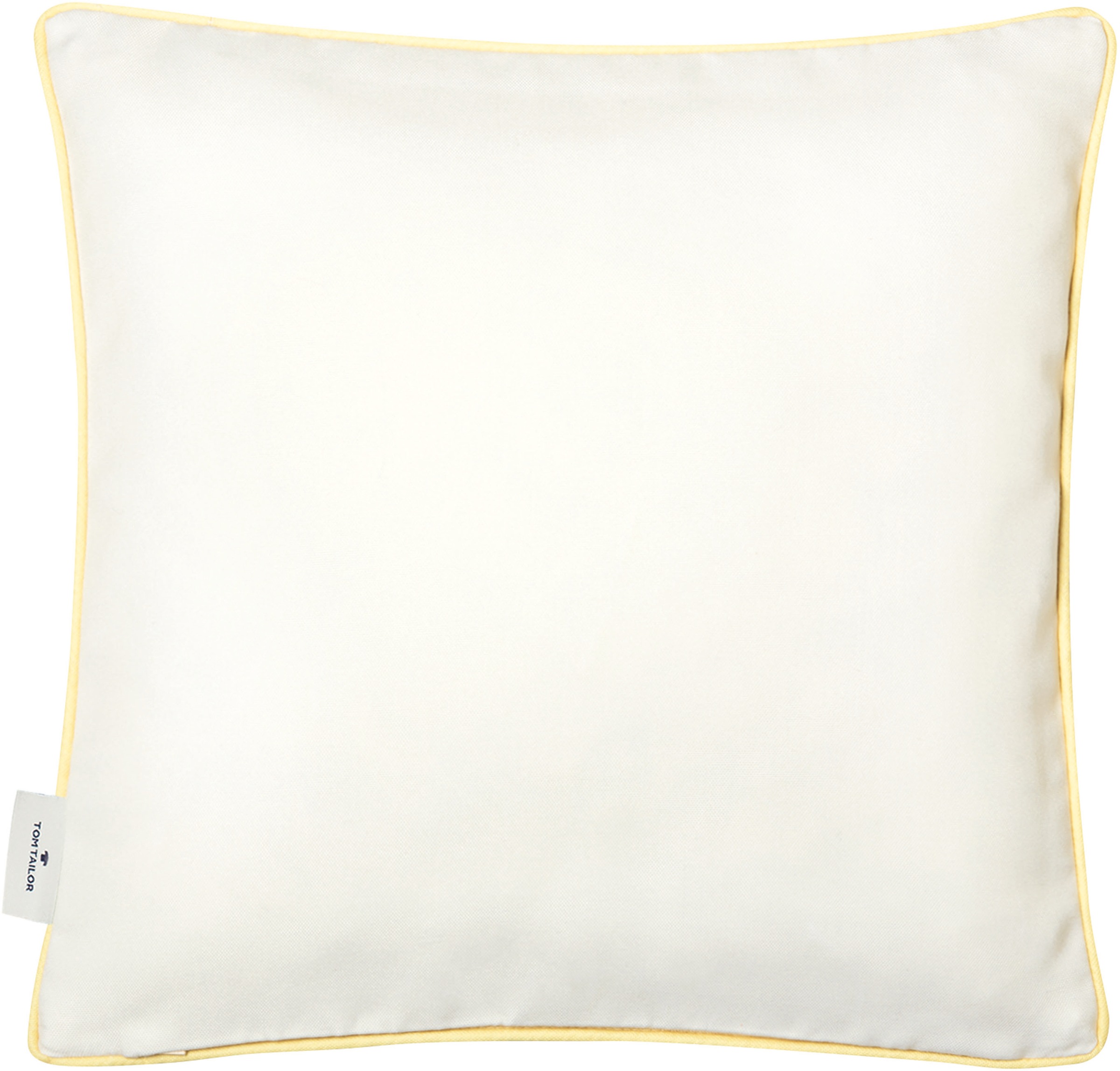 TOM TAILOR HOME Dekokissen »Dove Signature«, mit Paspel, Kissenhülle ohne F günstig online kaufen