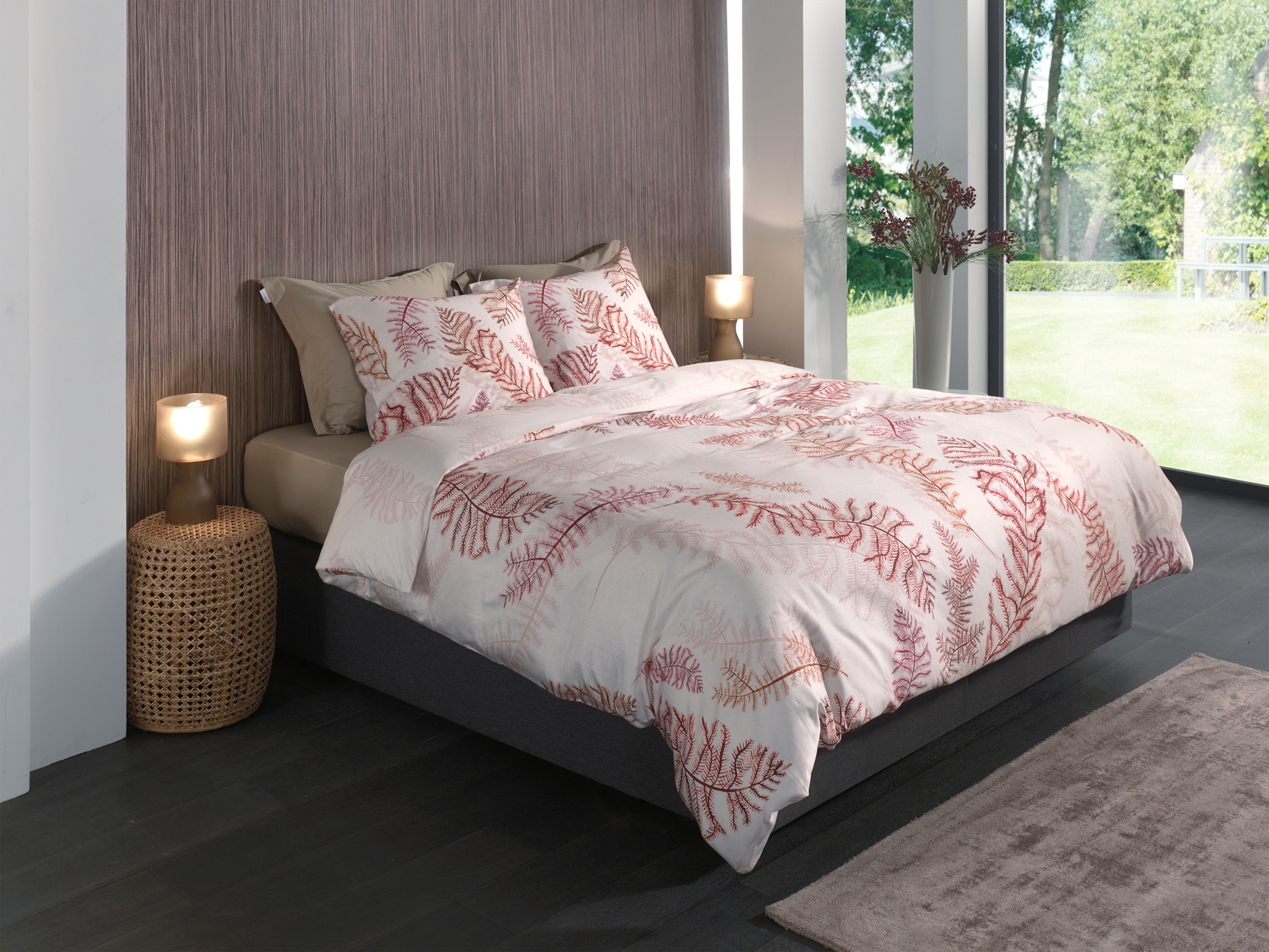 Heckett & Lane Bettwäsche »Heckettlane Bettwäsche Kamea« 2 Bettwäsche aus 100% Baumwolle, hochwertige Mako-Satin, ab 135x200 cm.