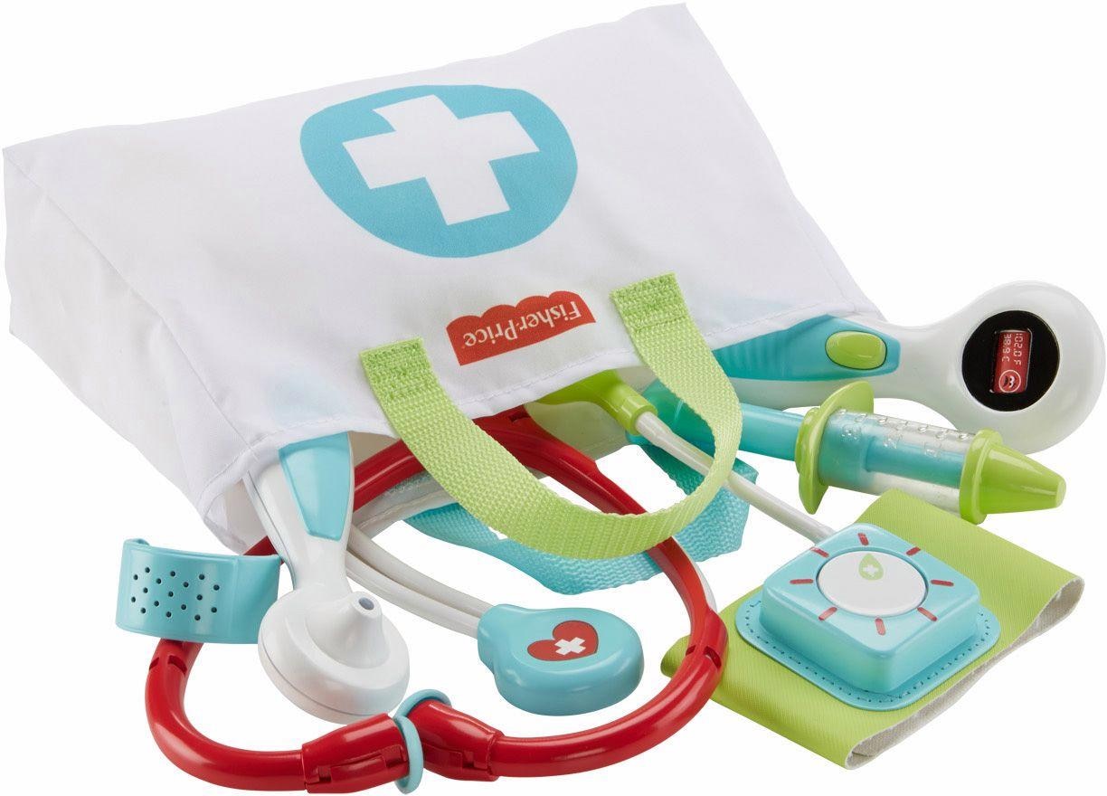 Fisher-Price® Spielzeug-Arztkoffer »Arzttasche«, (7 tlg.)