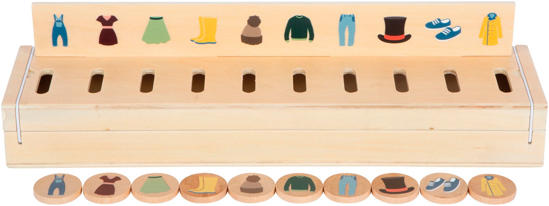 Small Foot Steckspielzeug »Bildersortierbox Weltentdecker«