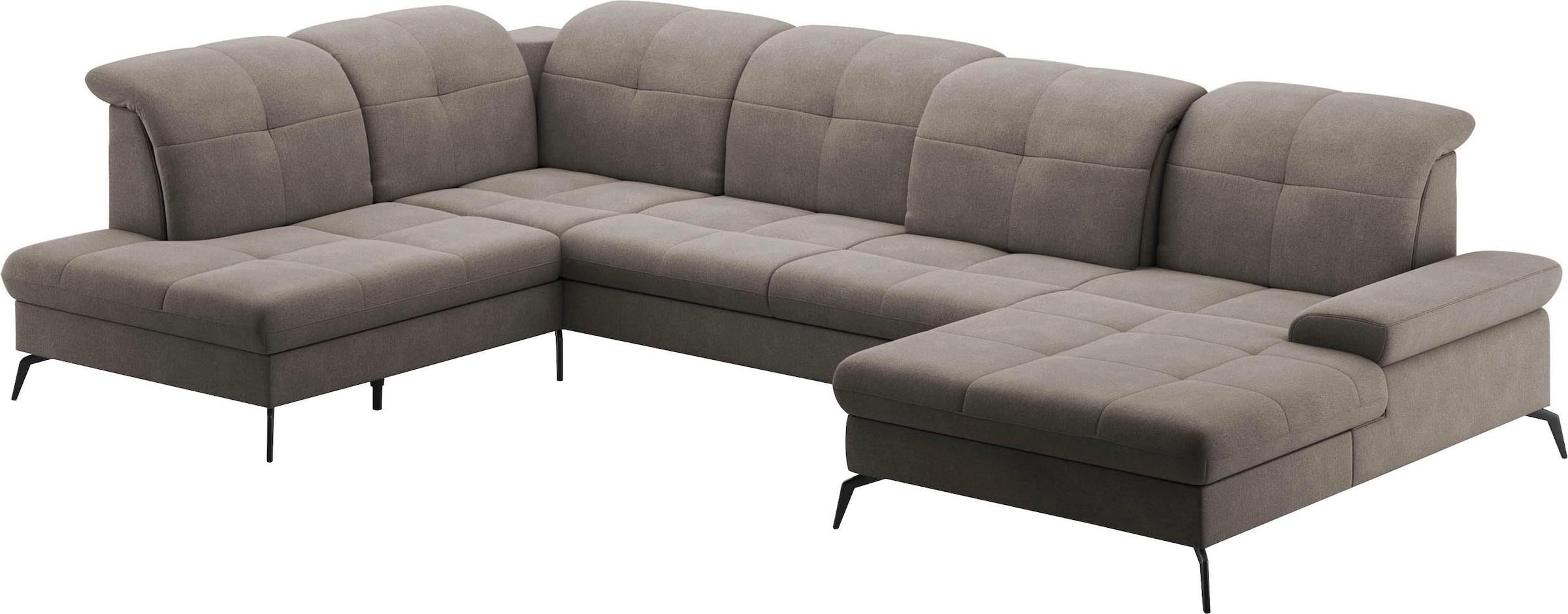 sit&more Wohnlandschaft »Amica«, wahlweise mit Kopfteilverstellung, Bettfunktion und Bettkasten