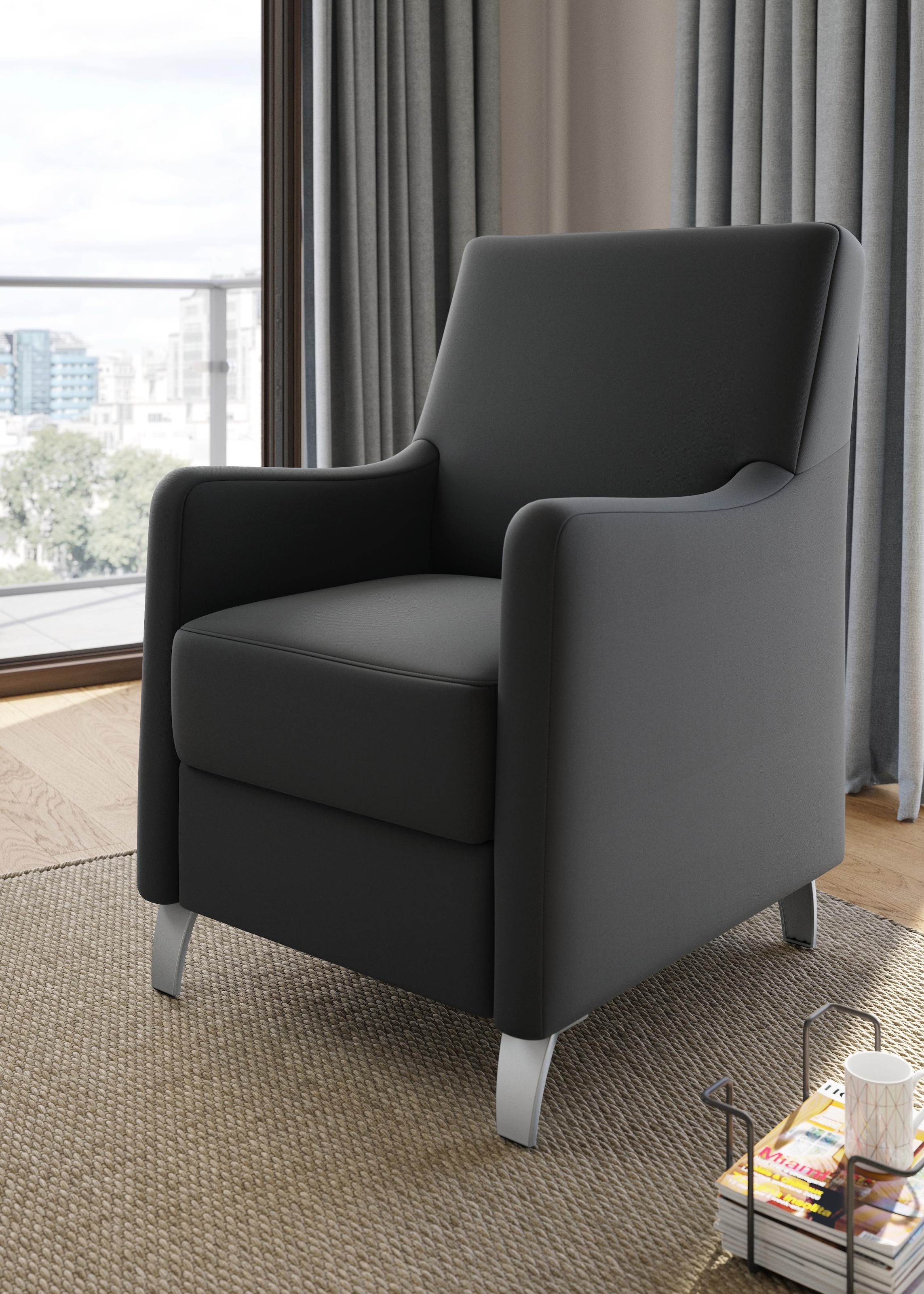sit&more Sessel »Palmera, B: 70 cm« mit Federkern günstig online kaufen
