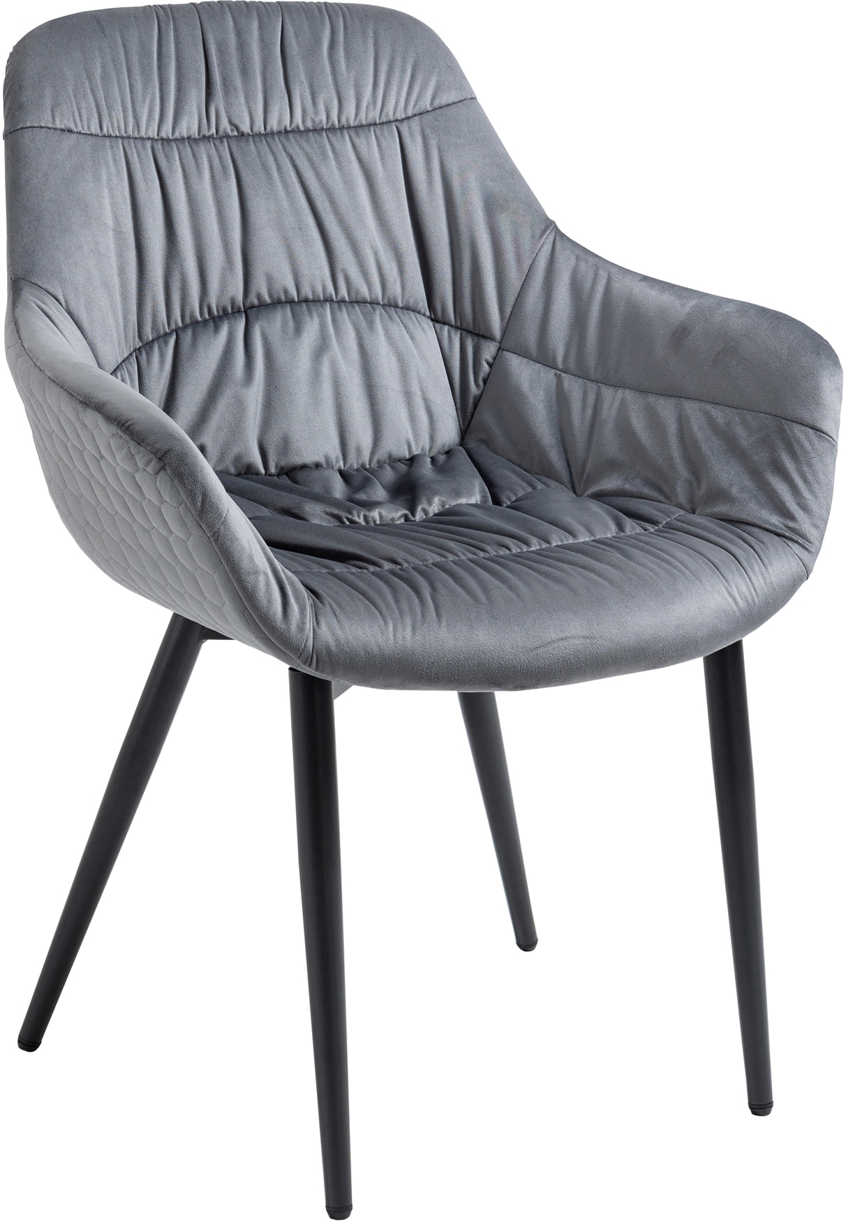 SalesFever Essgruppe »Esszimmerausstattung aus Holz und Metall« Set, 5 Stk. tlg. 5-teiliges Set aus doppelt gewachstem Massivholz