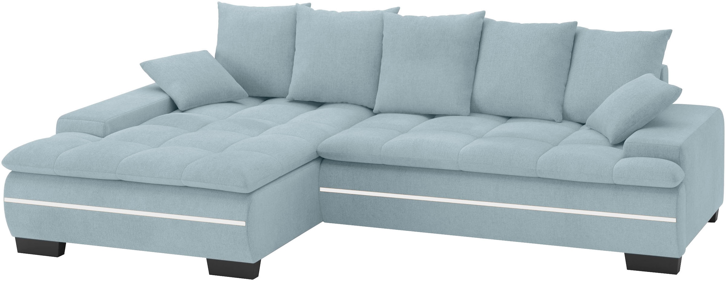 Mr. Couch Ecksofa »Haiti II, L-Form«, RGB-LED Beleuchtung, Kaltschaum, wahl günstig online kaufen