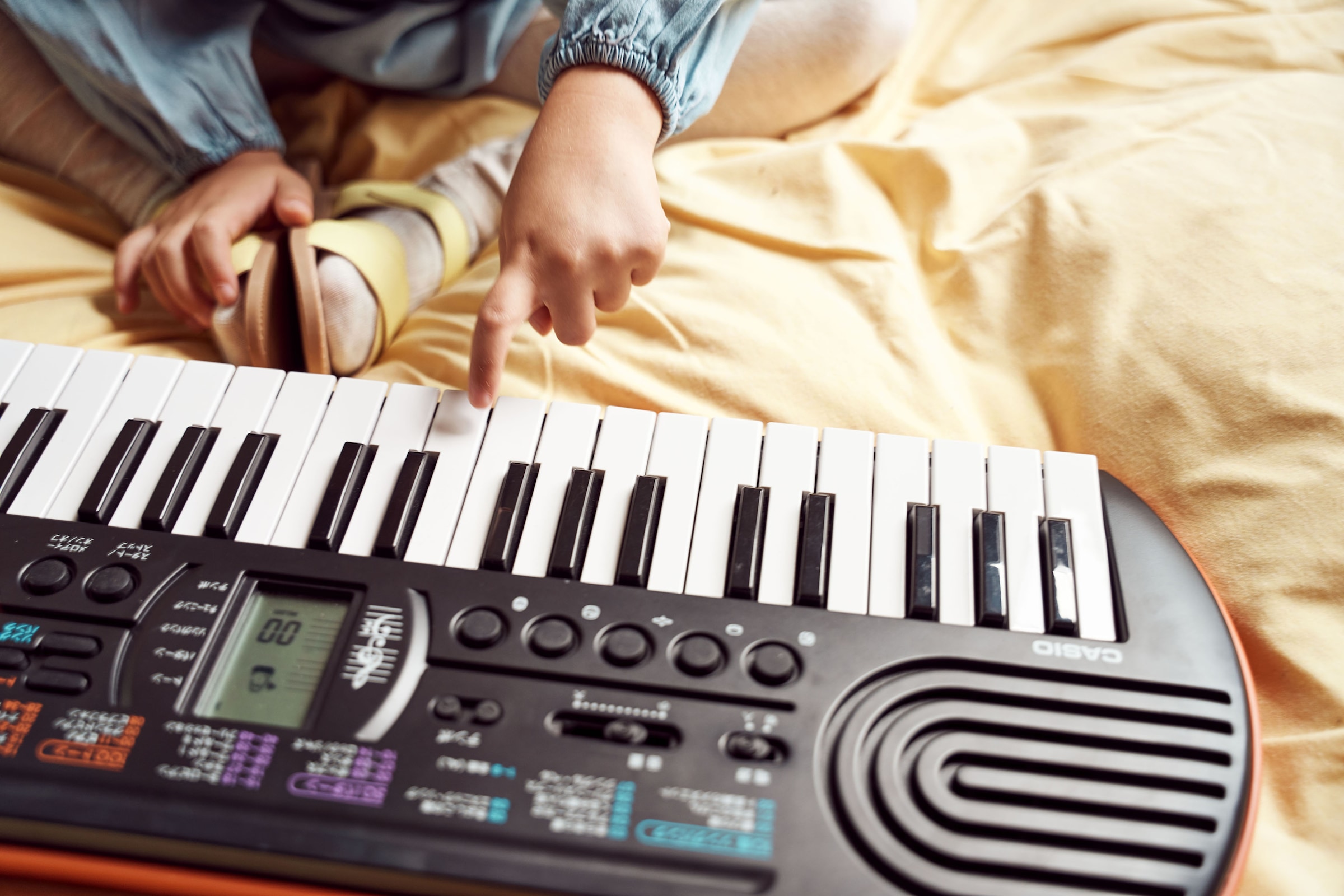 CASIO Home-Keyboard »Mini-Keyboard SA-76«, mit 44 Minitasten