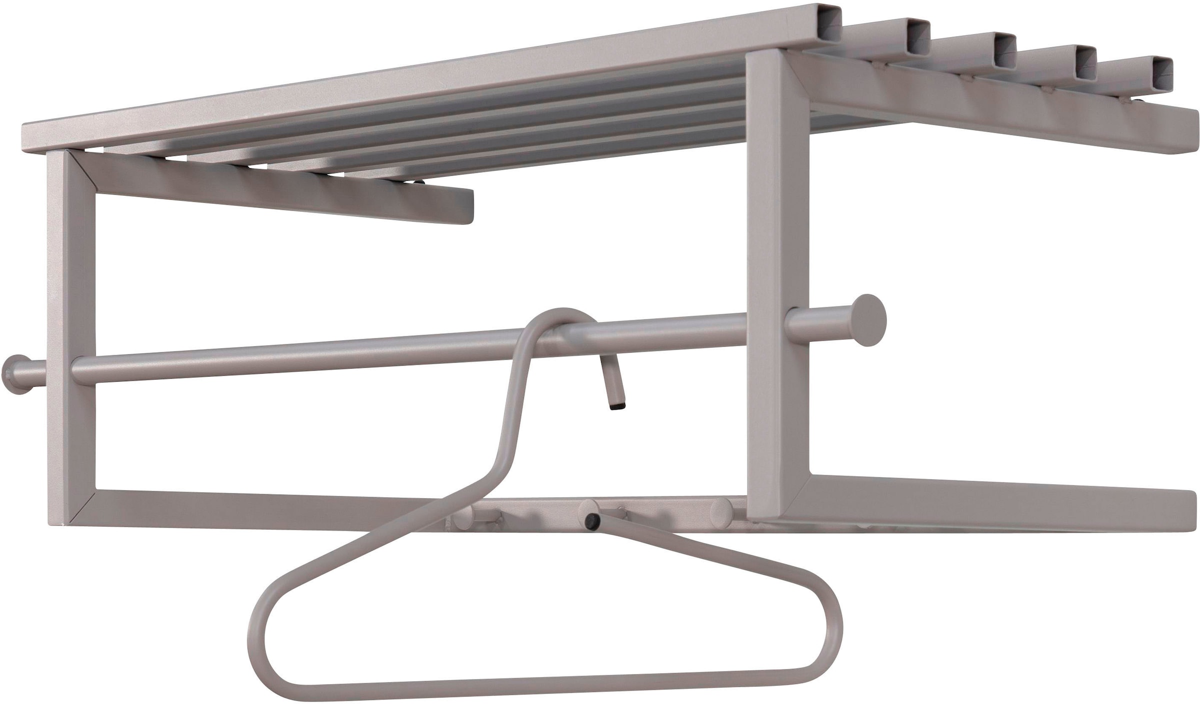 Spinder Design Garderobenleiste, Metall, Trendfarbe, Breite 76 cm