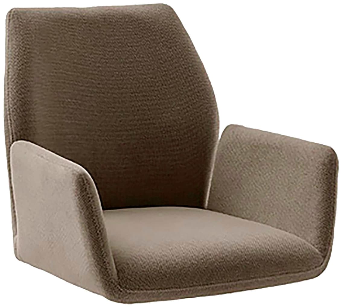 MCA furniture 4-Fußstuhl »BEVERLY«, (Set), 2 St., Chenilleoptik, Esszimmerstuhl,Chenilleoptik,360°drehbar,Sitzhöhe 49cm,belastbar 120kg