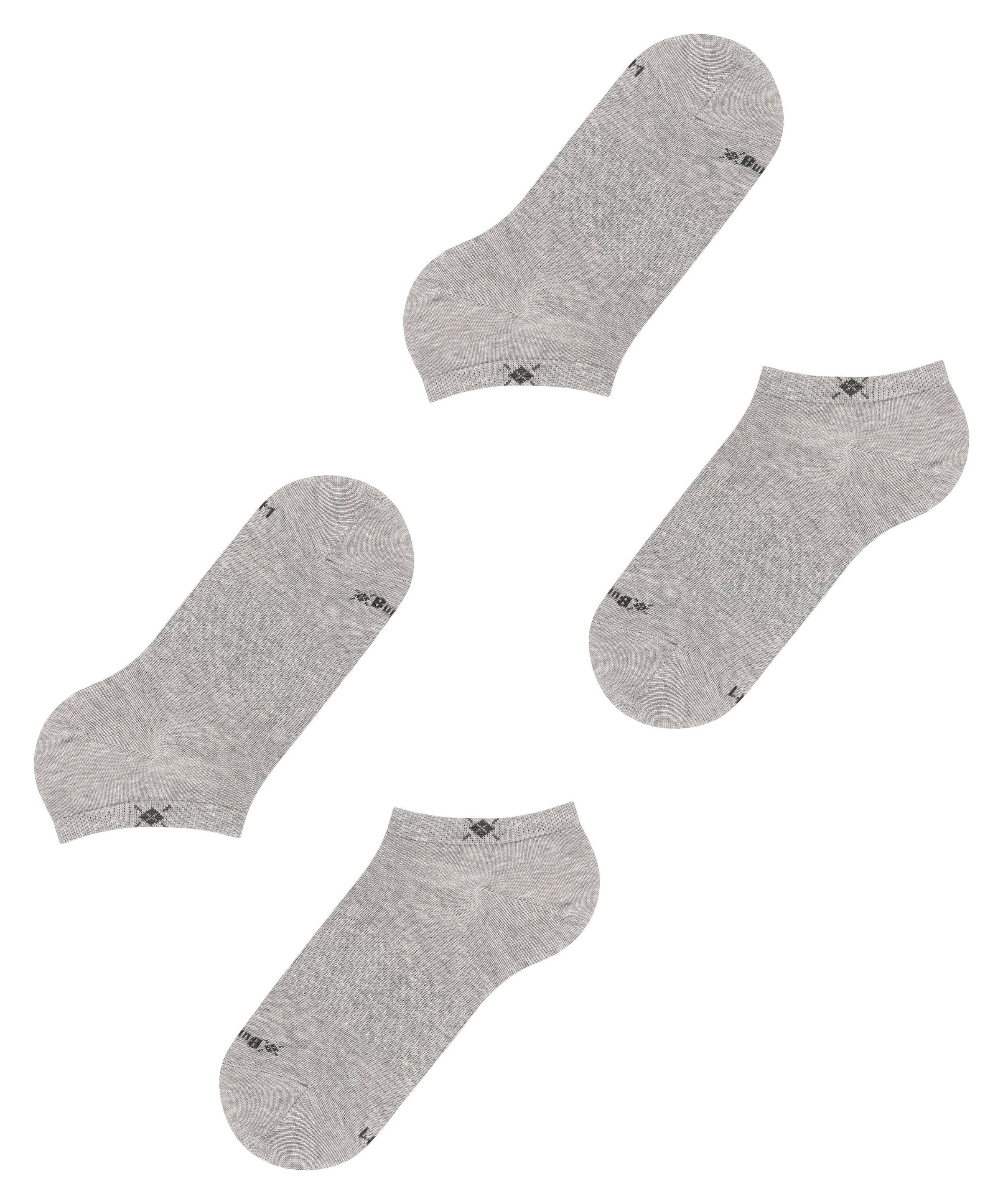 Burlington Sneakersocken »Everyday« 2 Paar,  Einheitsgröße 36-41, unifarben,  Burlington-Logo