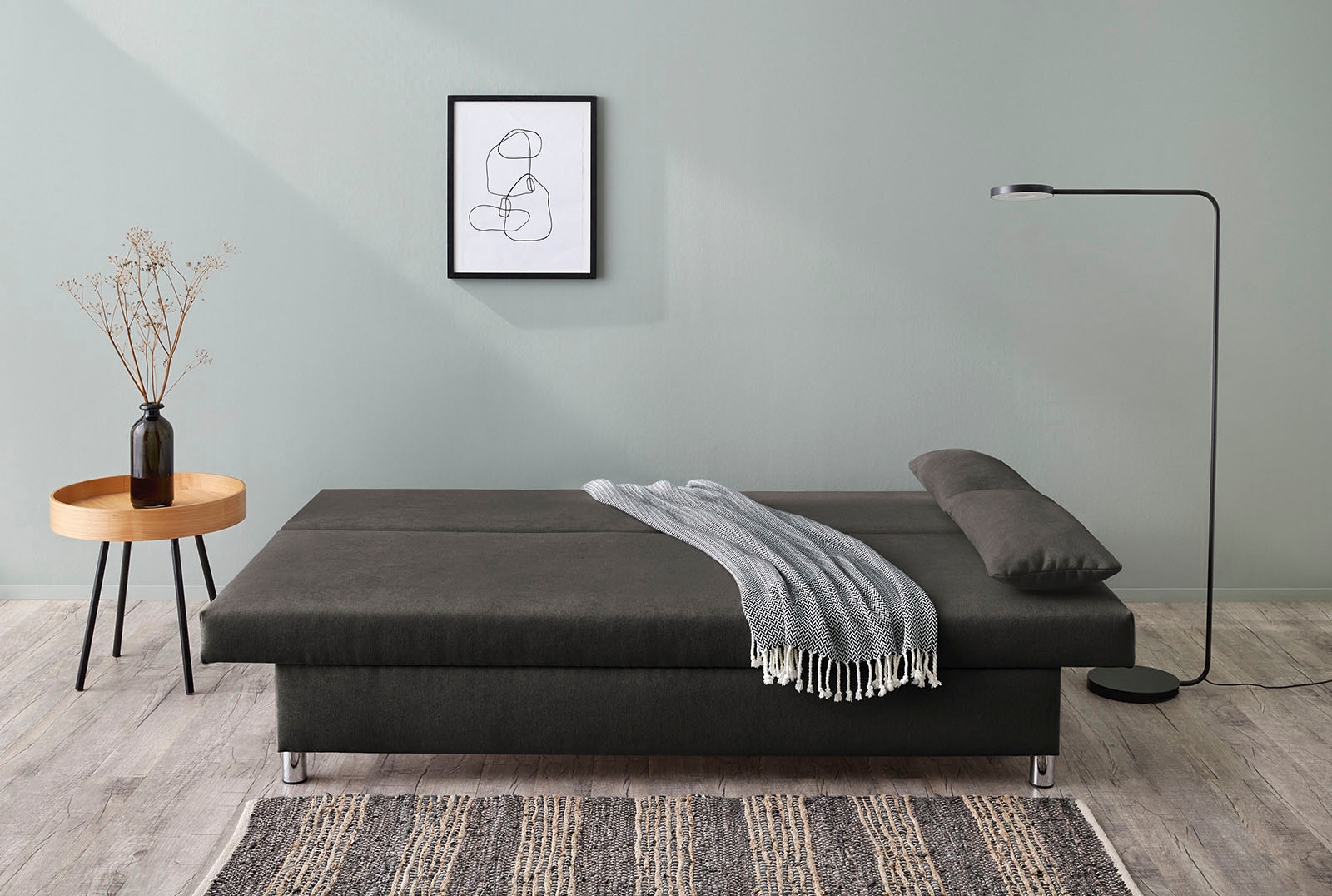 Jockenhöfer Gruppe Schlafsofa, mit Bettfunktion und Bettkasten