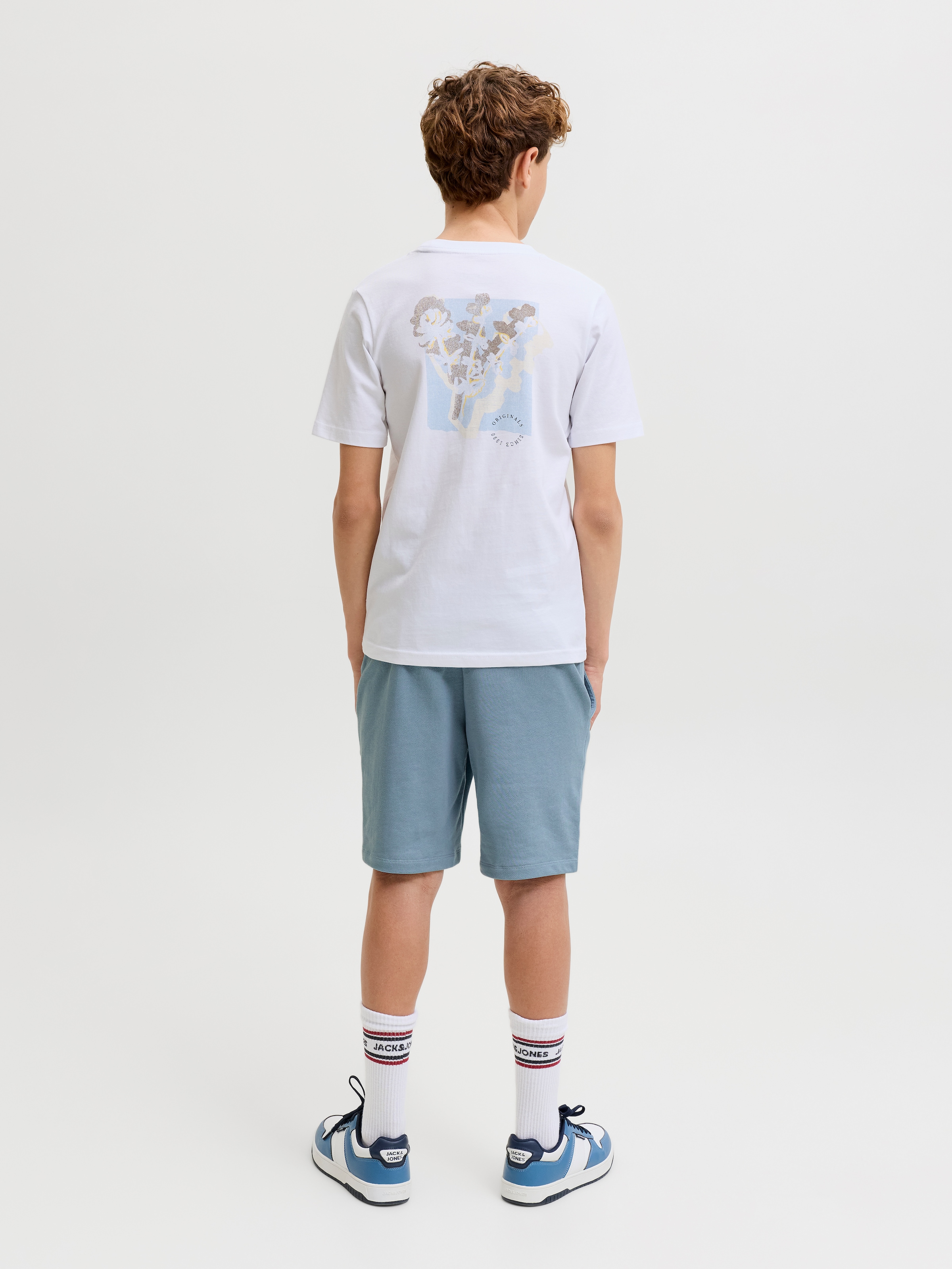 Jack & Jones Junior Sweatshorts »JPSTGORDON ARCHIVE COLOR SWEAT SHO JNR«  Baumwollmischung, normal geschnitten
