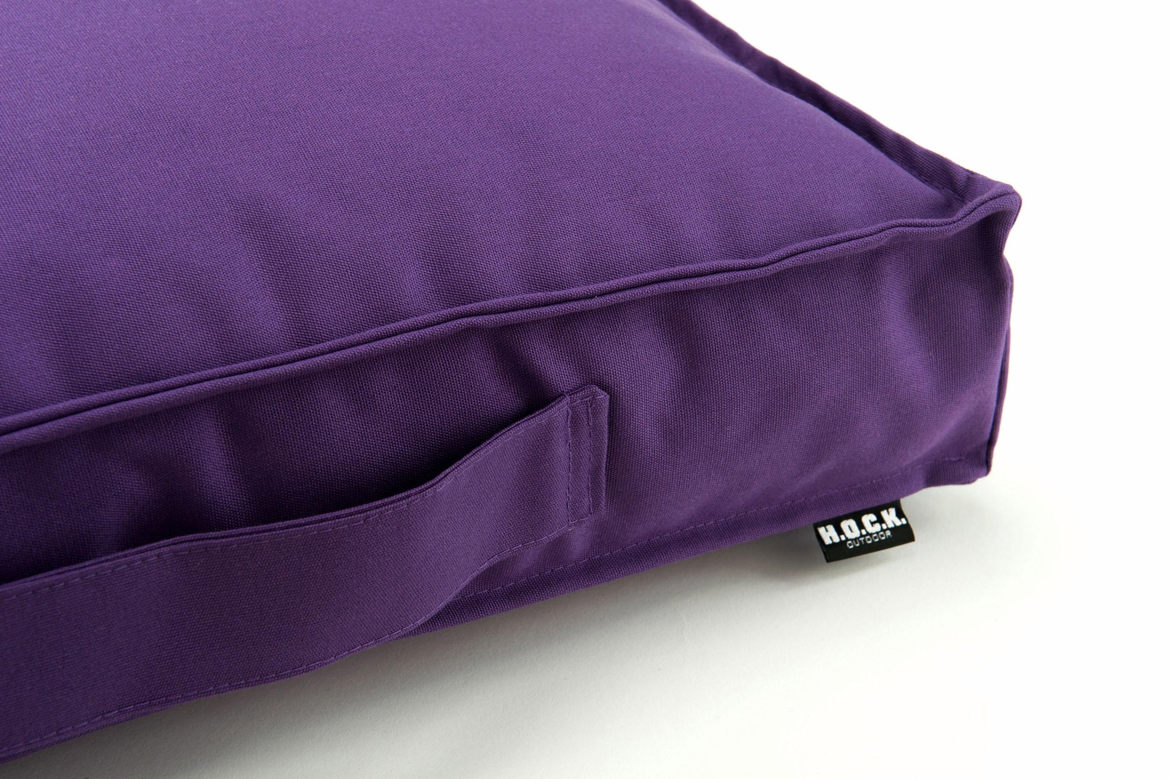 H.O.C.K. Sitzkissen »Classic Uni«, 50/50 cm