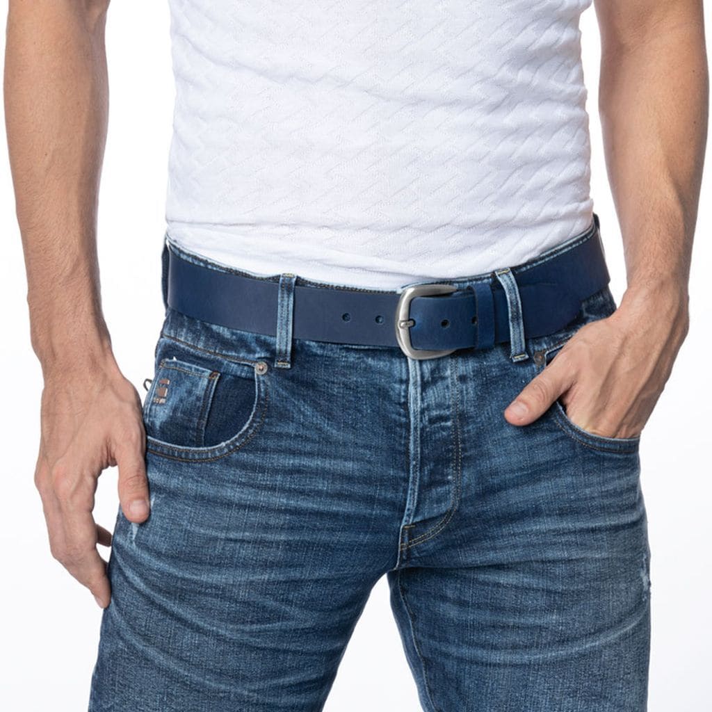 BERND GÖTZ Ledergürtel »Ledergürtel mit silberfarbener Schließe«