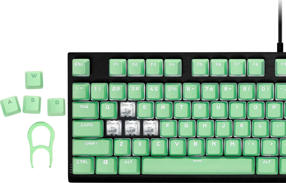 Corsair Tastatur-Tastenkappen »PBT DOUBLE-SHOT PRO-Tastenkappen-Mod-Kit«