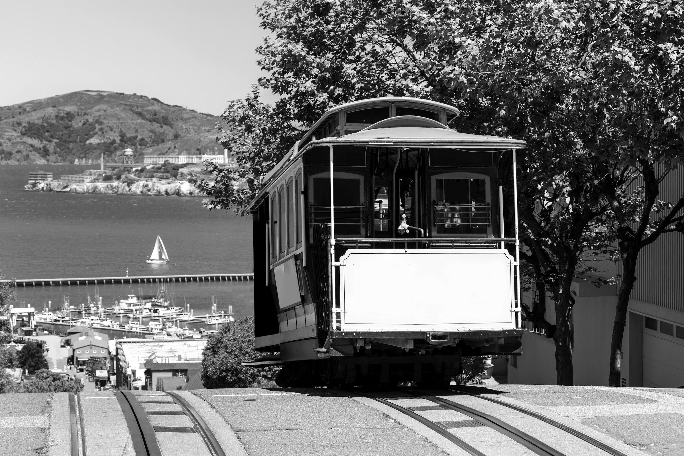 Papermoon Fototapete »Stadt Schwarz & Weiß« günstig online kaufen