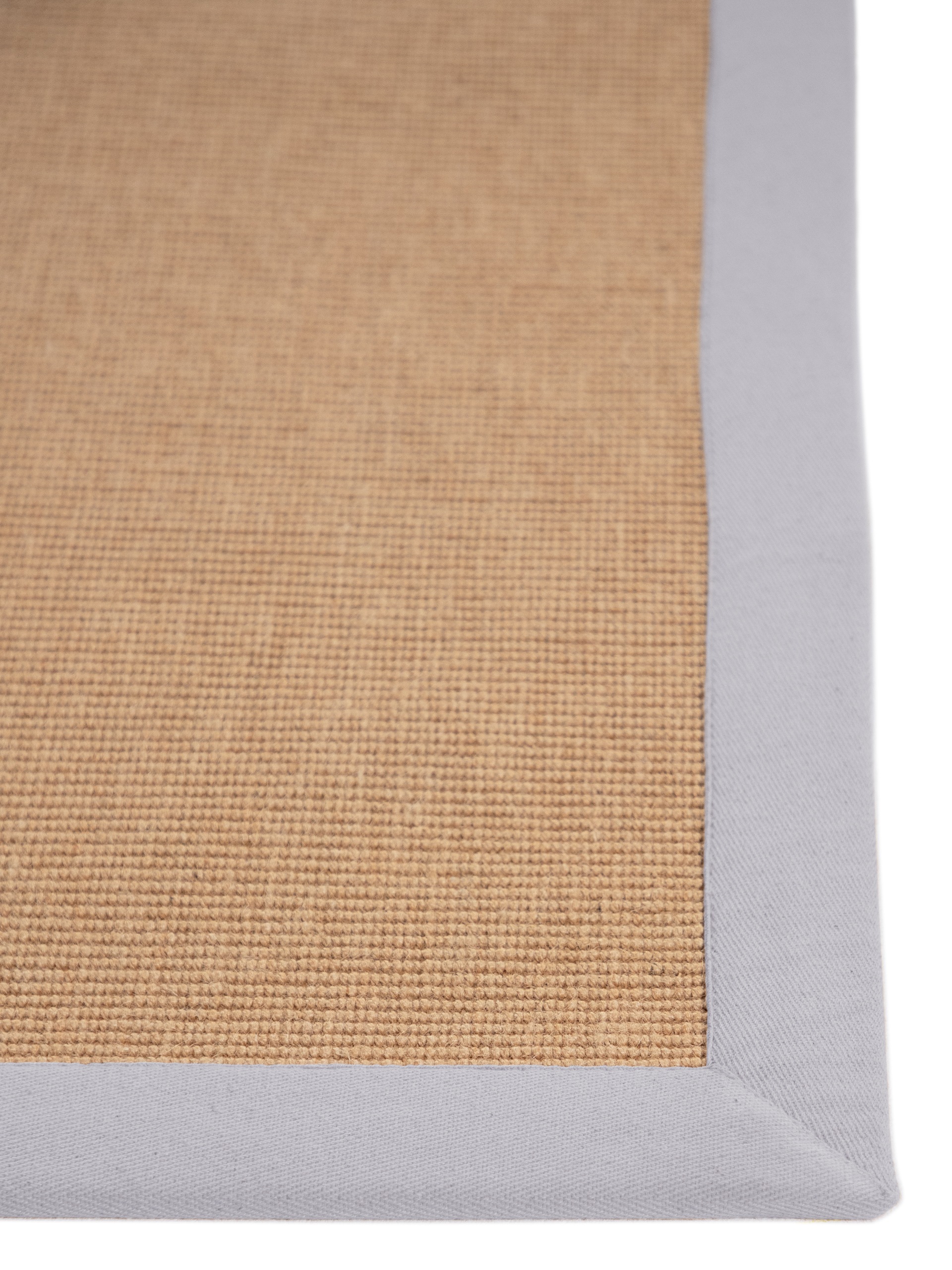 carpetfine Läufer »Sisal«, rechteckig, 5 mm Höhe, mit farbiger Bordüre, Anti Rutsch Rückseite