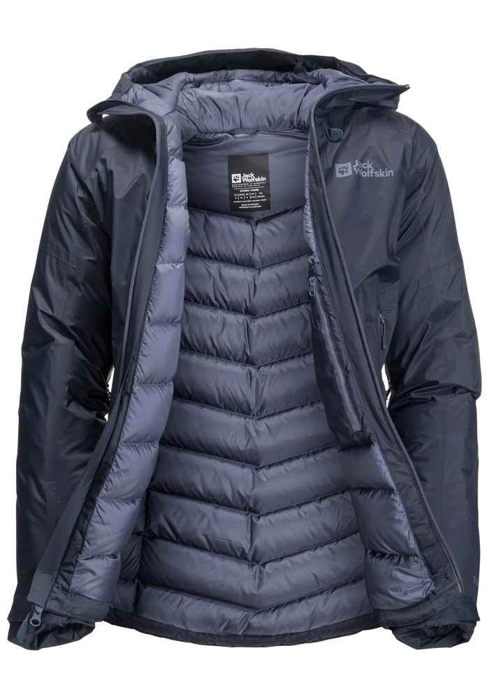 Jack Wolfskin Daunenjacke »CYROX 2L DOWN JKT W«, mit Kapuze