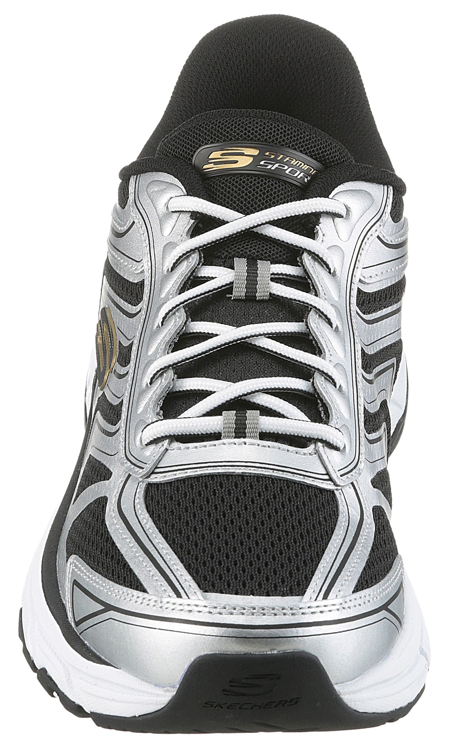 Skechers Slip-On Sneaker »STAMINA SPORT«, Retro Sneaker, Schnürschuh mit Slip-ins