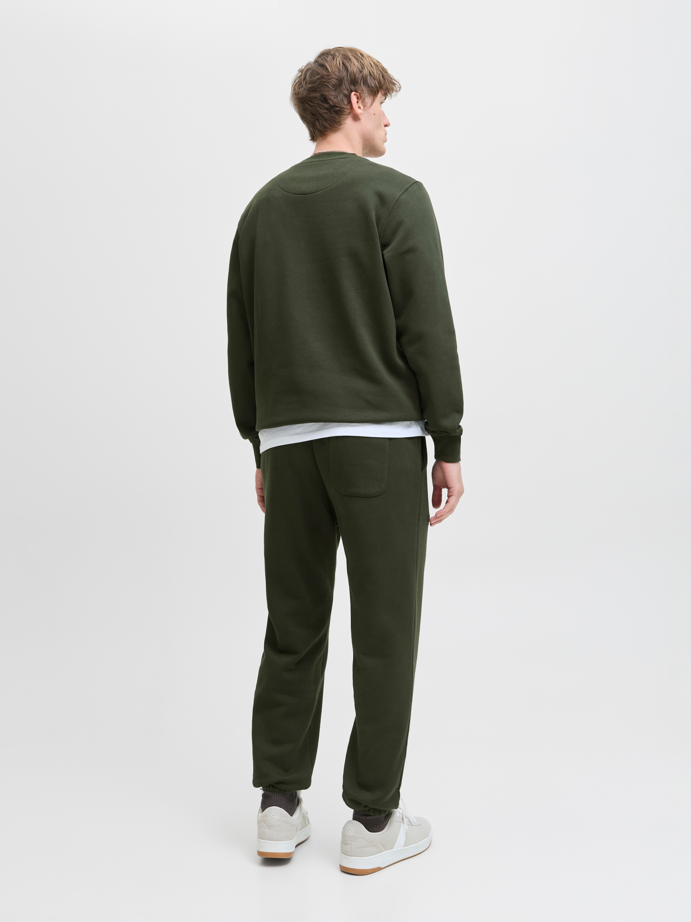 Jack & Jones Sweatshirt »JJESOHO SWEAT CREW NECK NOOS«, Baumwollmischung, relaxed fit
