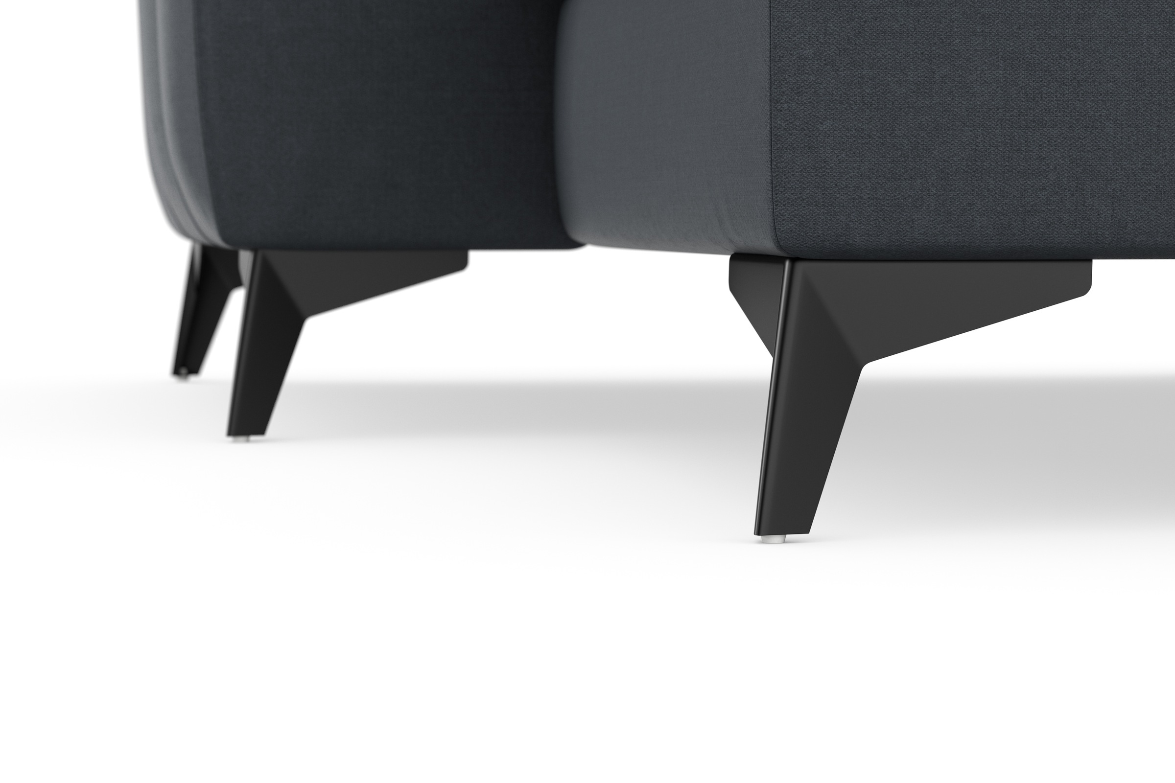 sit&more Wohnlandschaft »Sinatra U-Form«, optional mit Kopfteilverstellung und Armteilfunktion, Metallfüße