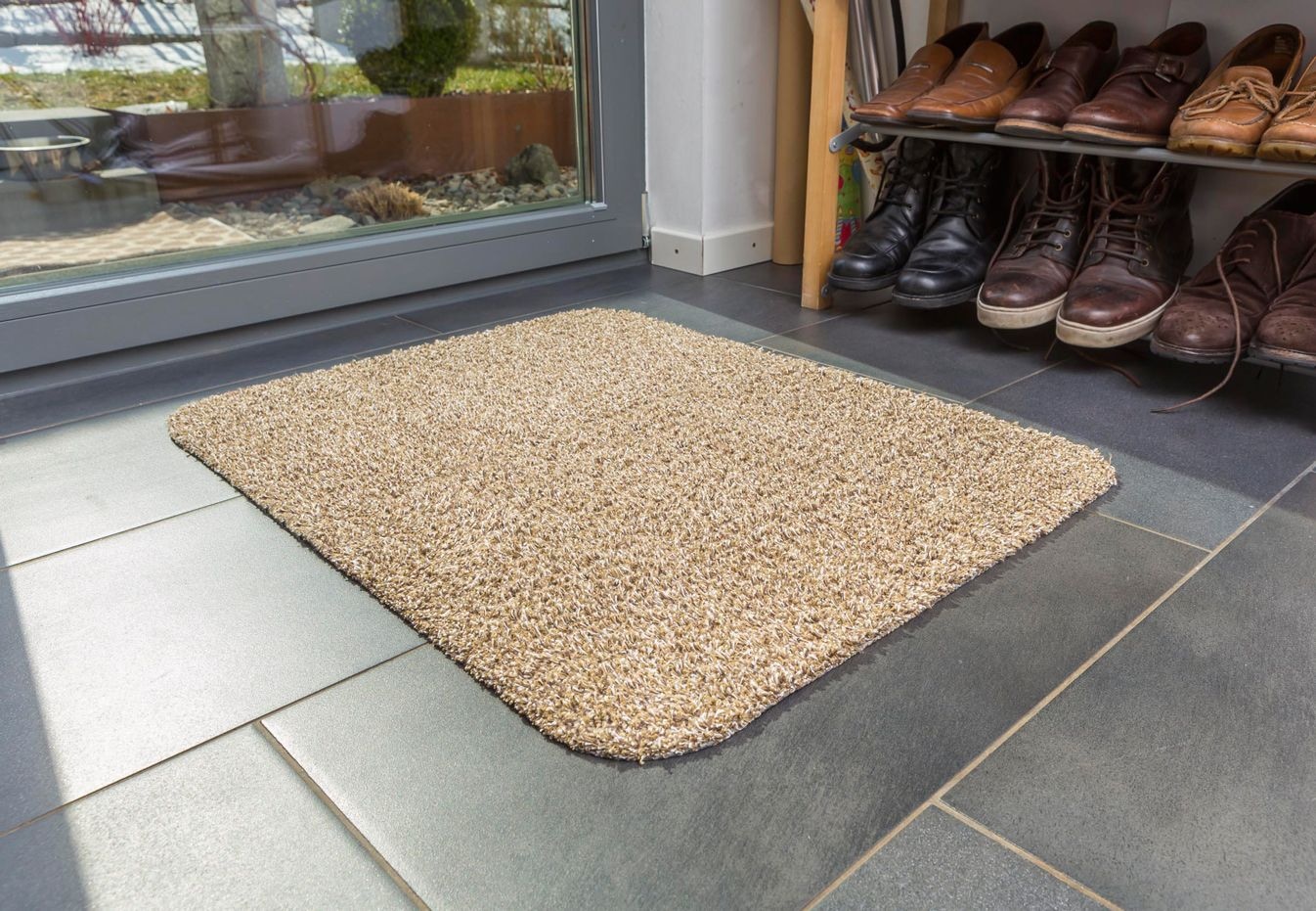 ASTRA Fußmatte »Saugstark 601« rechteckig 9 mm Höhe Schmutzfangmatte, In -und Outdoor geeignet