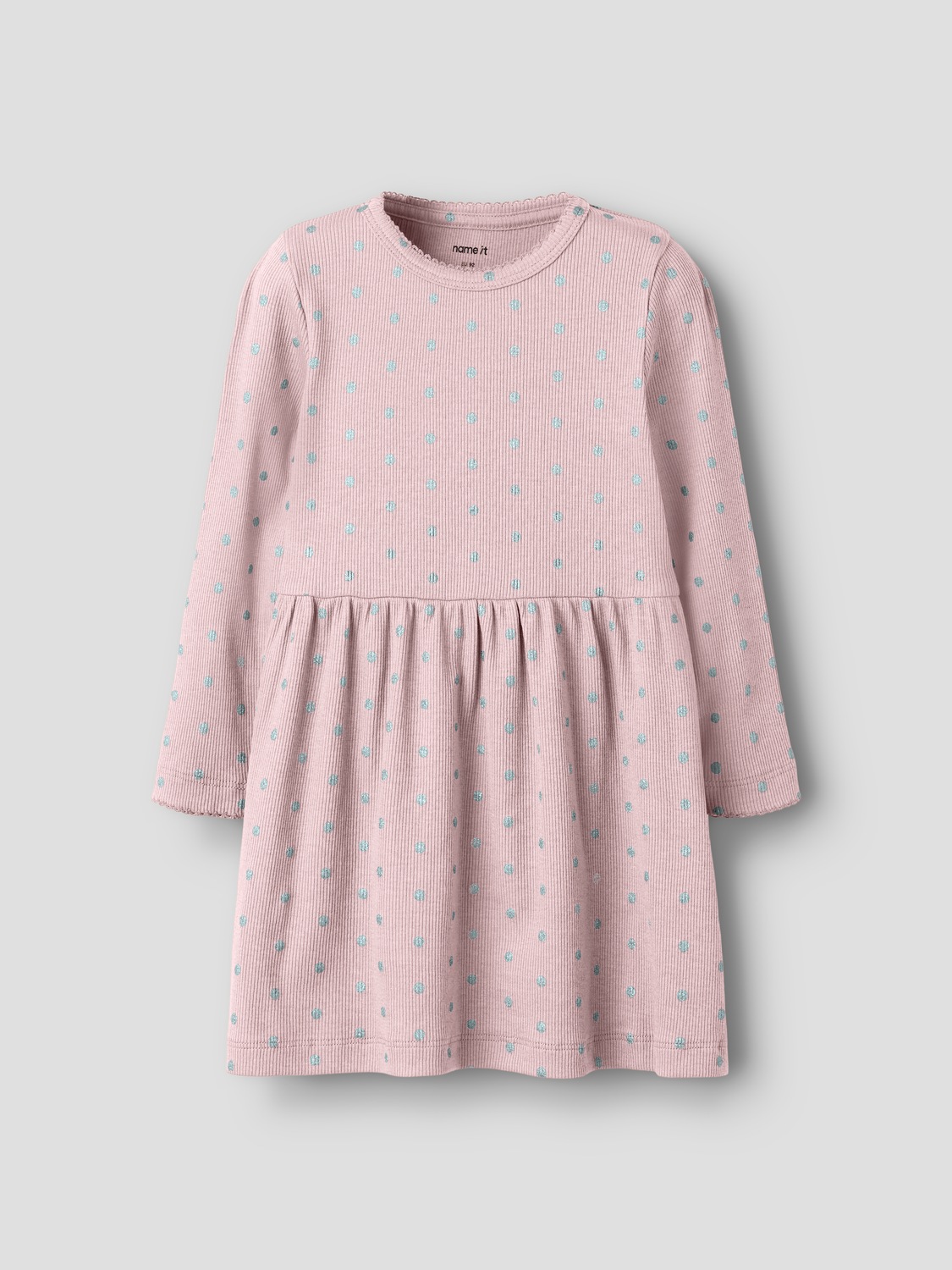 Name It Strickkleid »NMFLONA LS DRESS« Baumwollmischung, regular fit