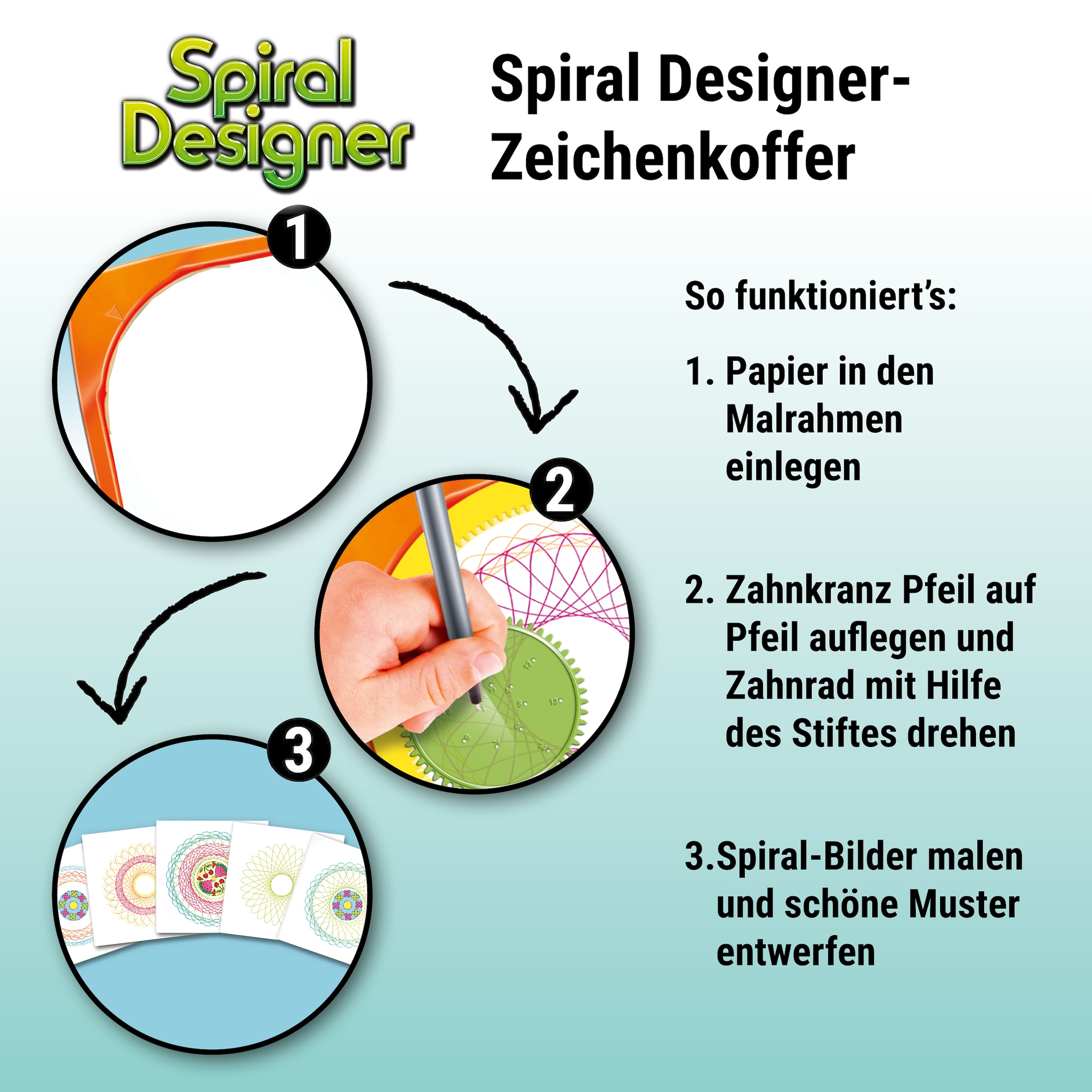 Ravensburger Malvorlage »Spiral Designer Midi« Made in Europe
